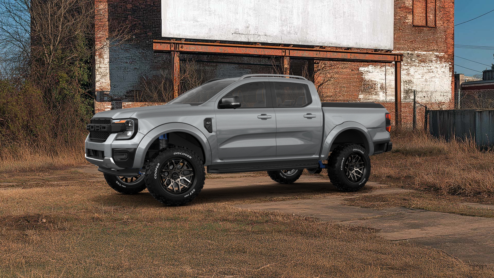 Ford Ranger 4 Door pickup truck 2022 tuning