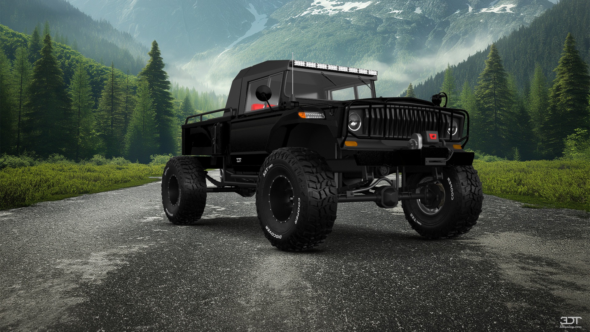 Jeep Kaiser M715 2 Door pickup truck 1968 tuning