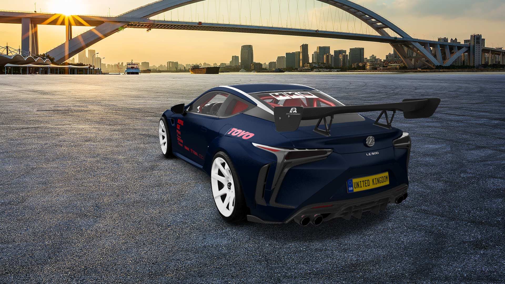 Lexus LC500 2 door fastback coupe 2017