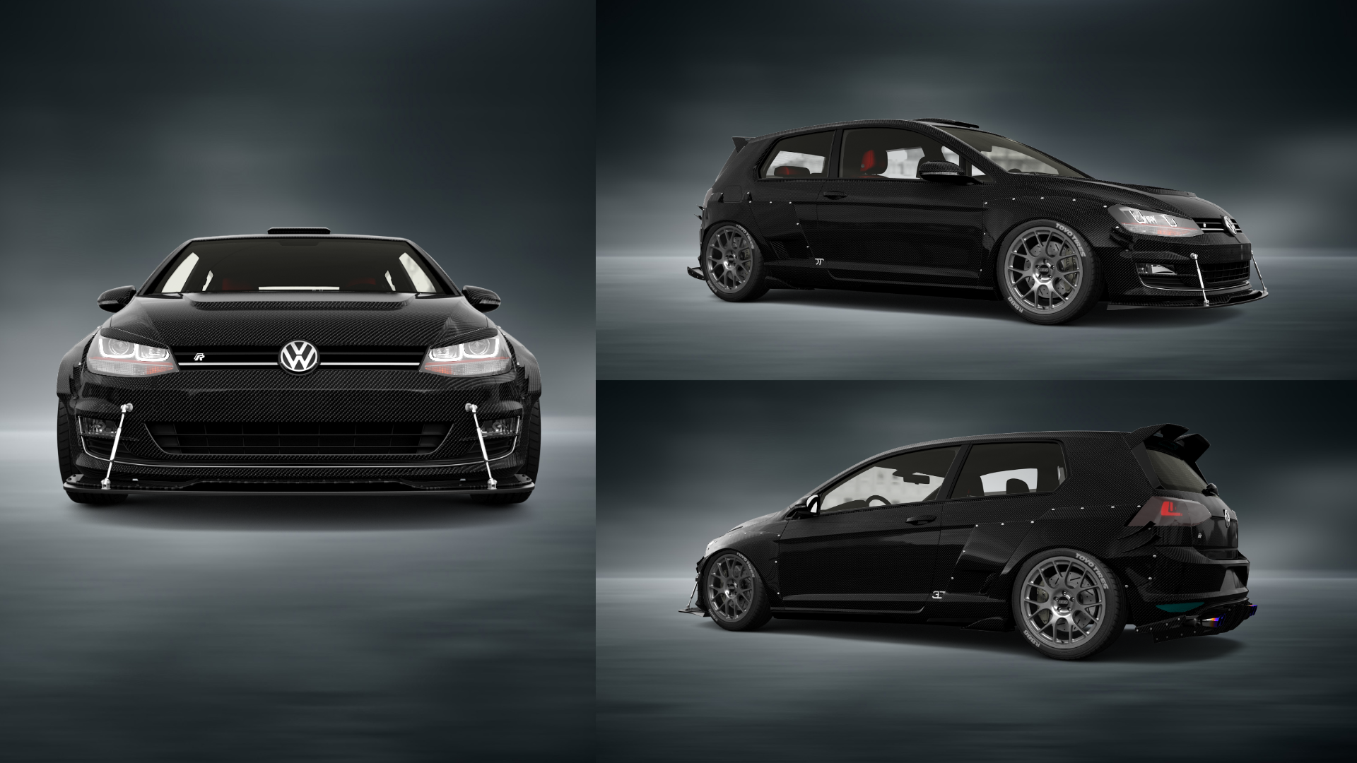 Volkswagen Golf 7 3 Door Hatchback 2013 Images