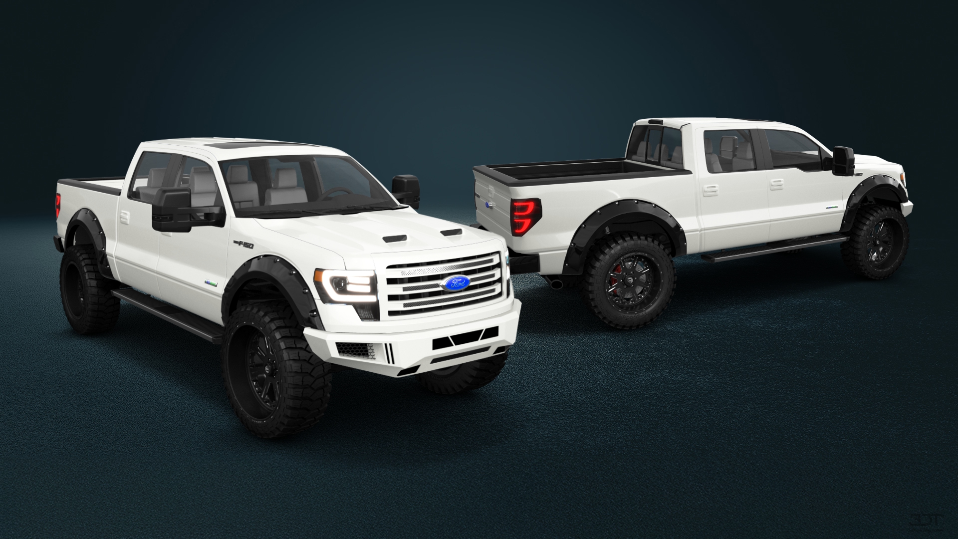 Ford F-150 Crew Cab 4 Door pickup truck 2013 tuning