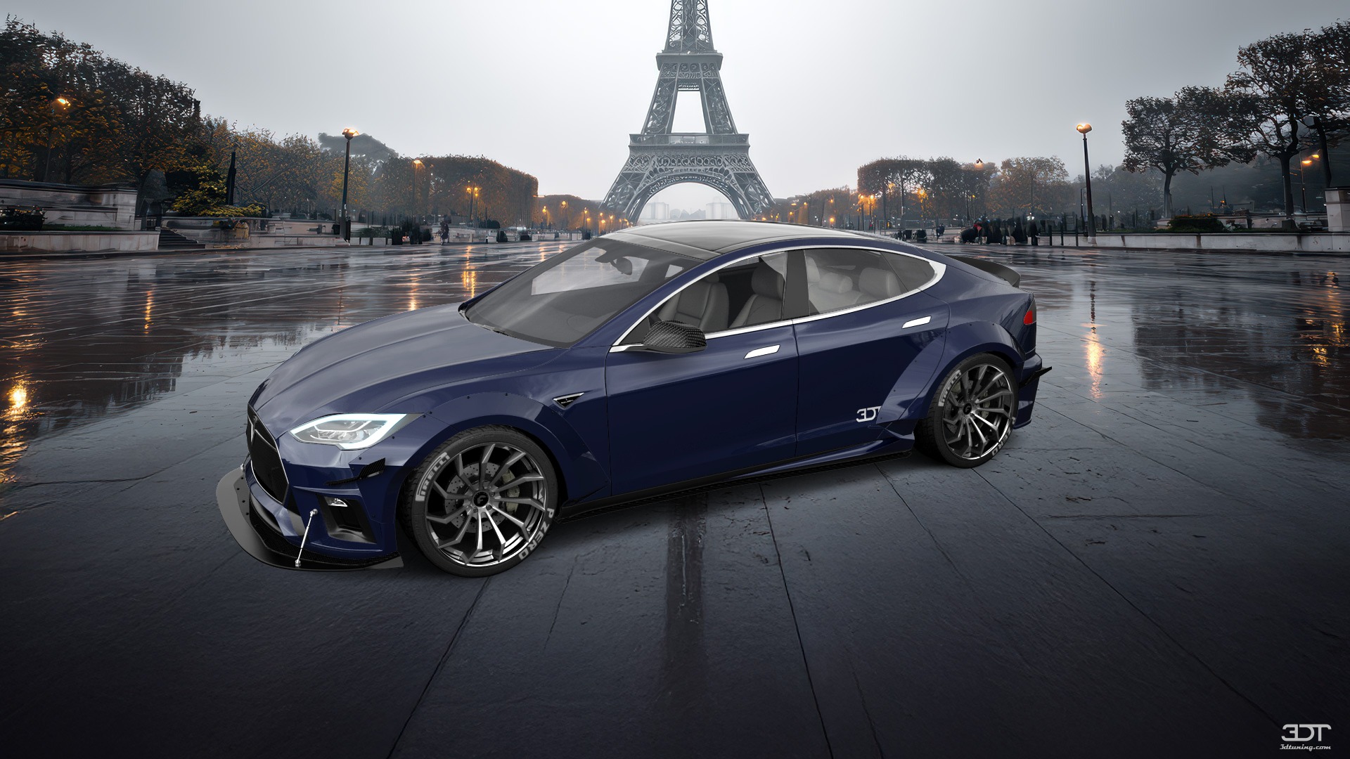 Tesla Model S 5 Door Liftback 2013 tuning