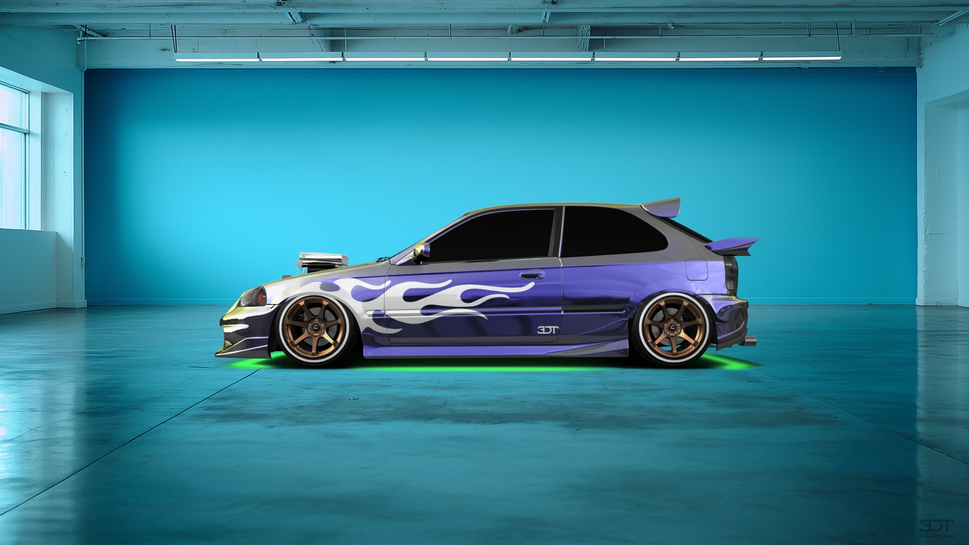 Honda Civic 3 Door Hatchback 1997 tuning