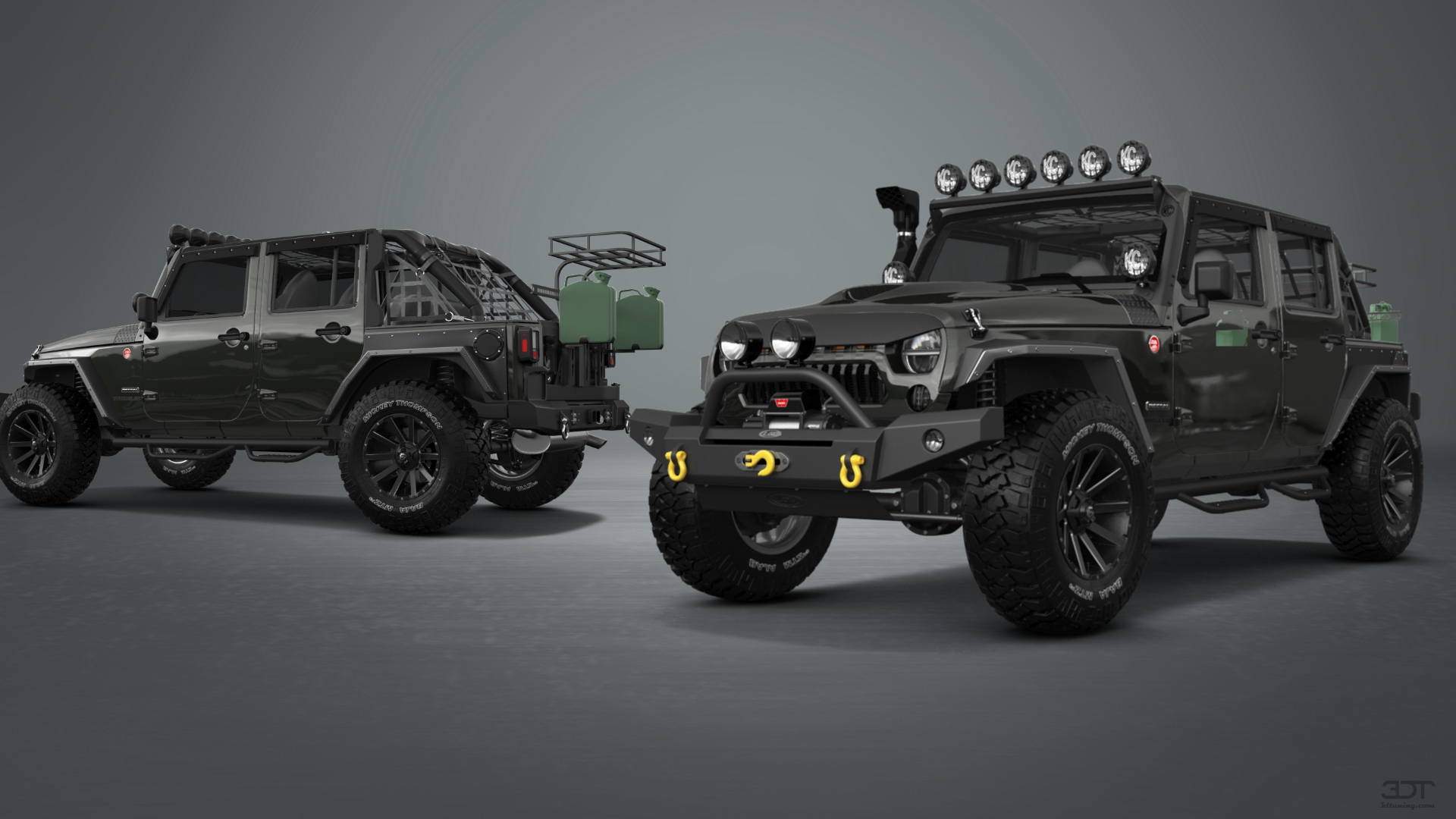 Jeep Wrangler Unlimited JK Rubicon Recon 4 Door SUV 2017 tuning