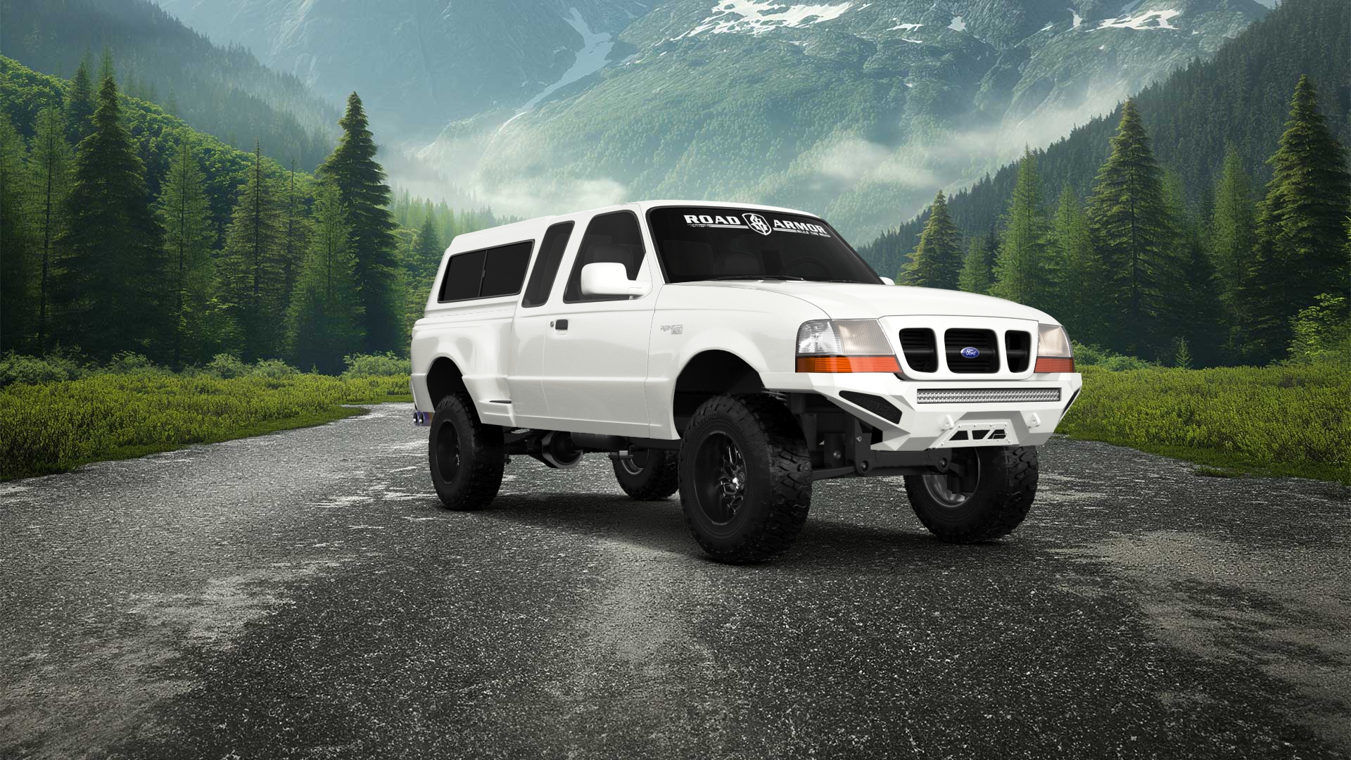 Ford Ranger Flareside 2 Door pickup truck 1998 tuning