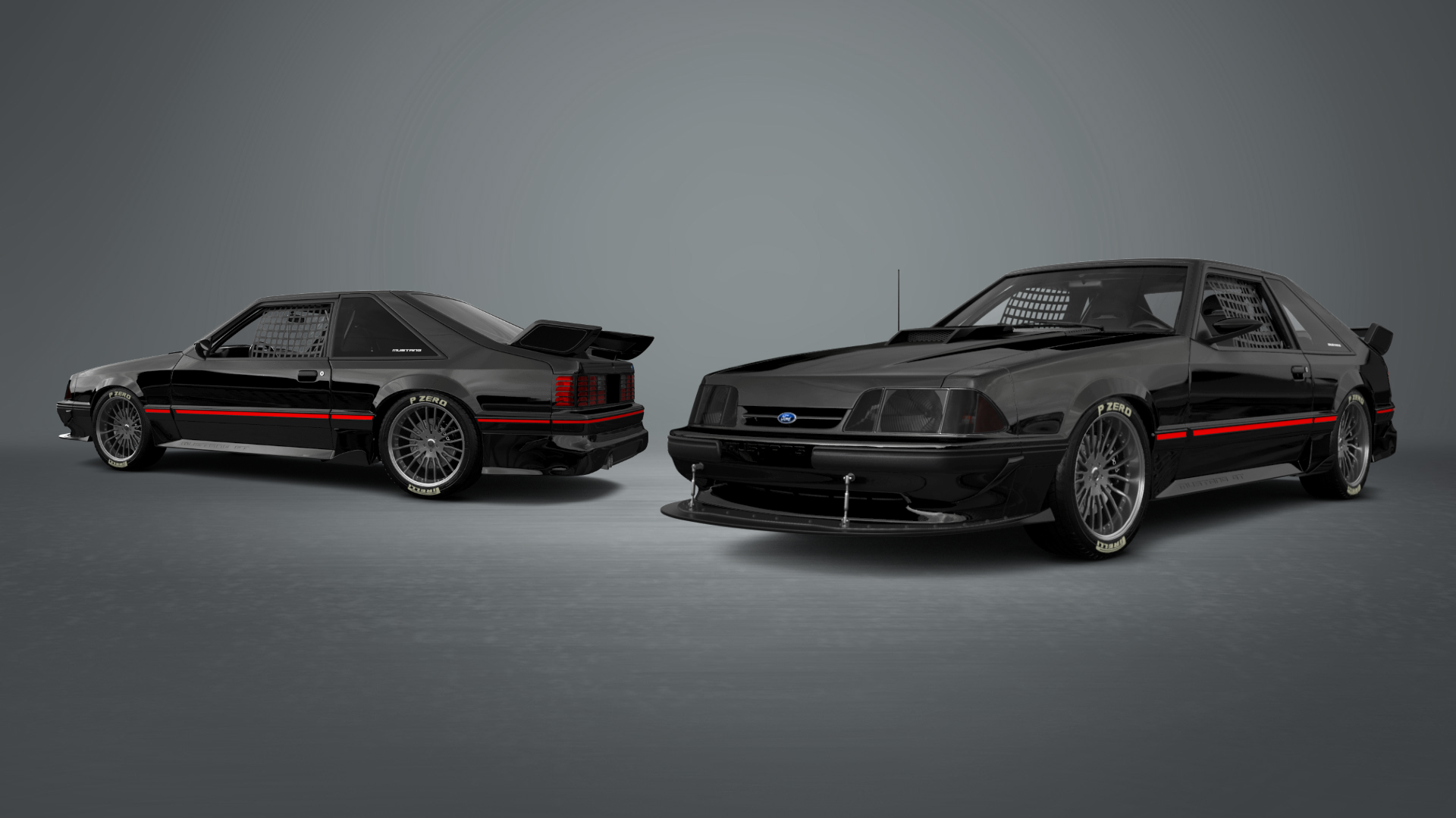 Ford Mustang 3 Door Hatchback 1988 tuning