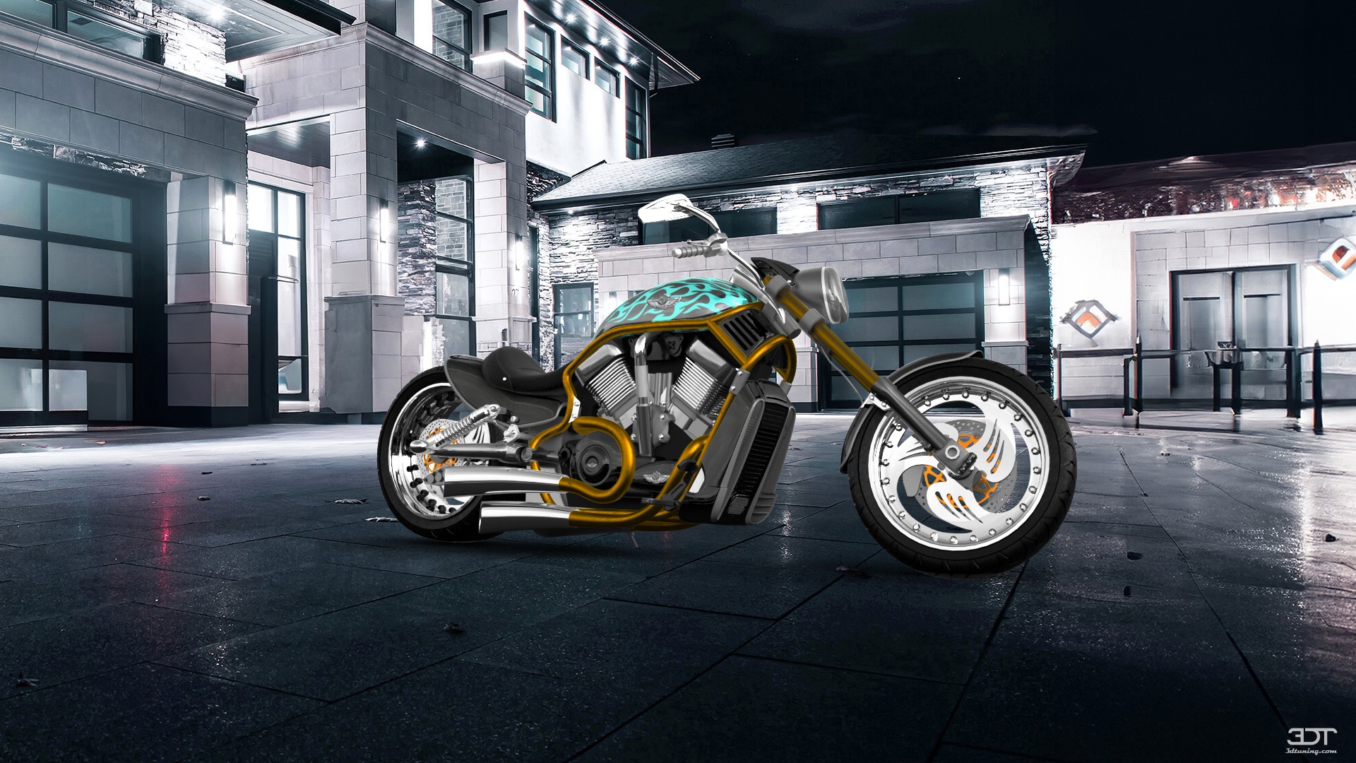 Harley-Davidson Custom Chopper Cruiser 2011 tuning