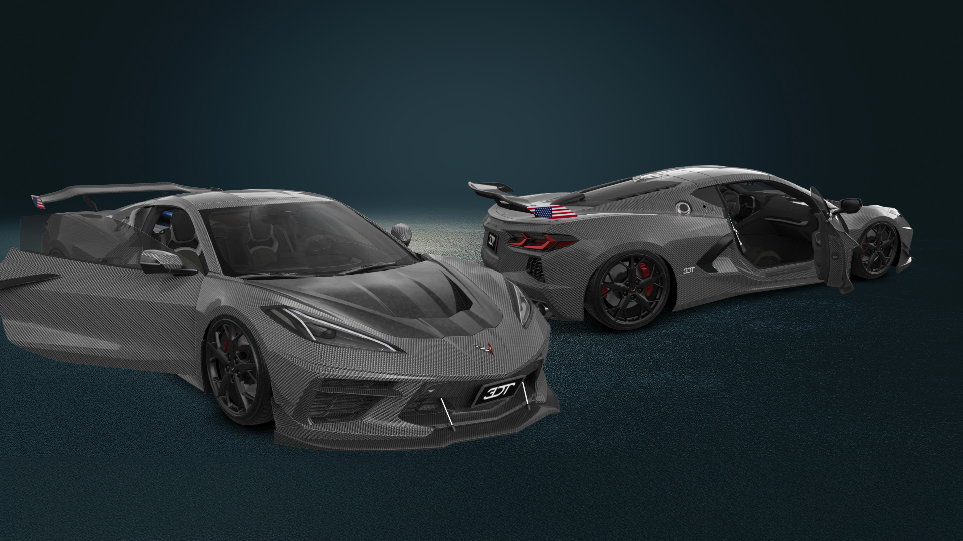 Chevrolet Corvette 2 door targa top 2020 tuning