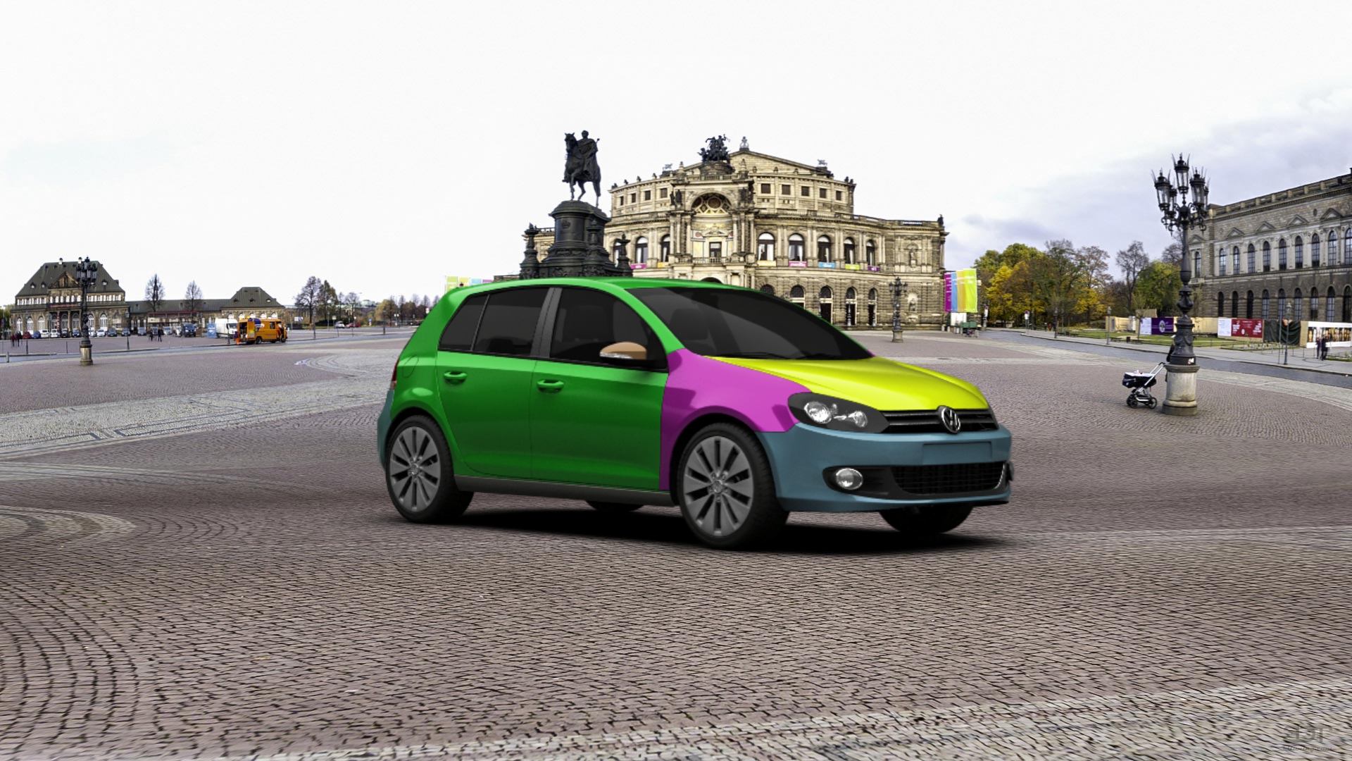 Volkswagen Golf 6 5 Door Hatchback 2011 tuning