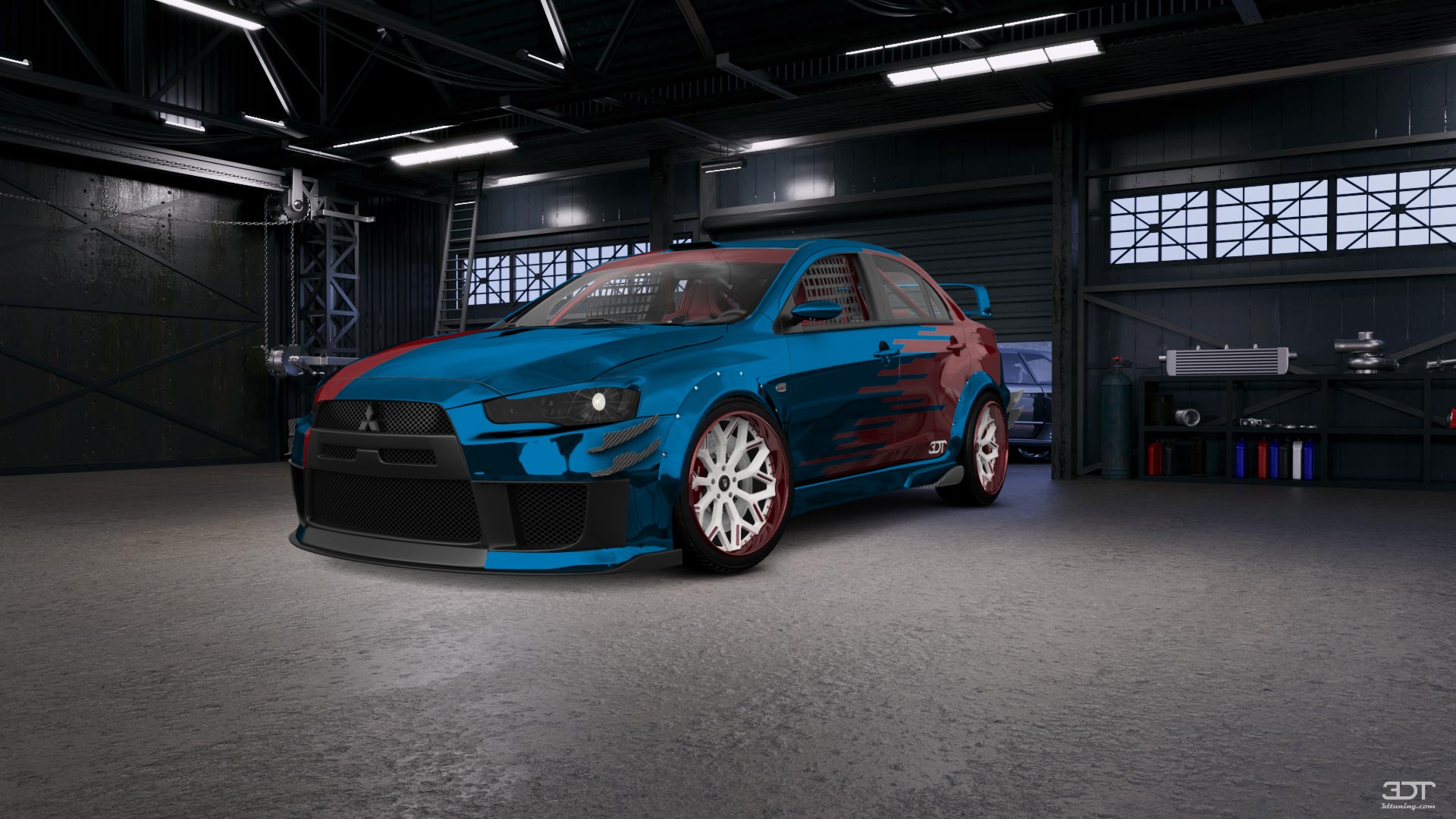 Tuning Mitsubishi Lancer Evolution X Sedan 2008