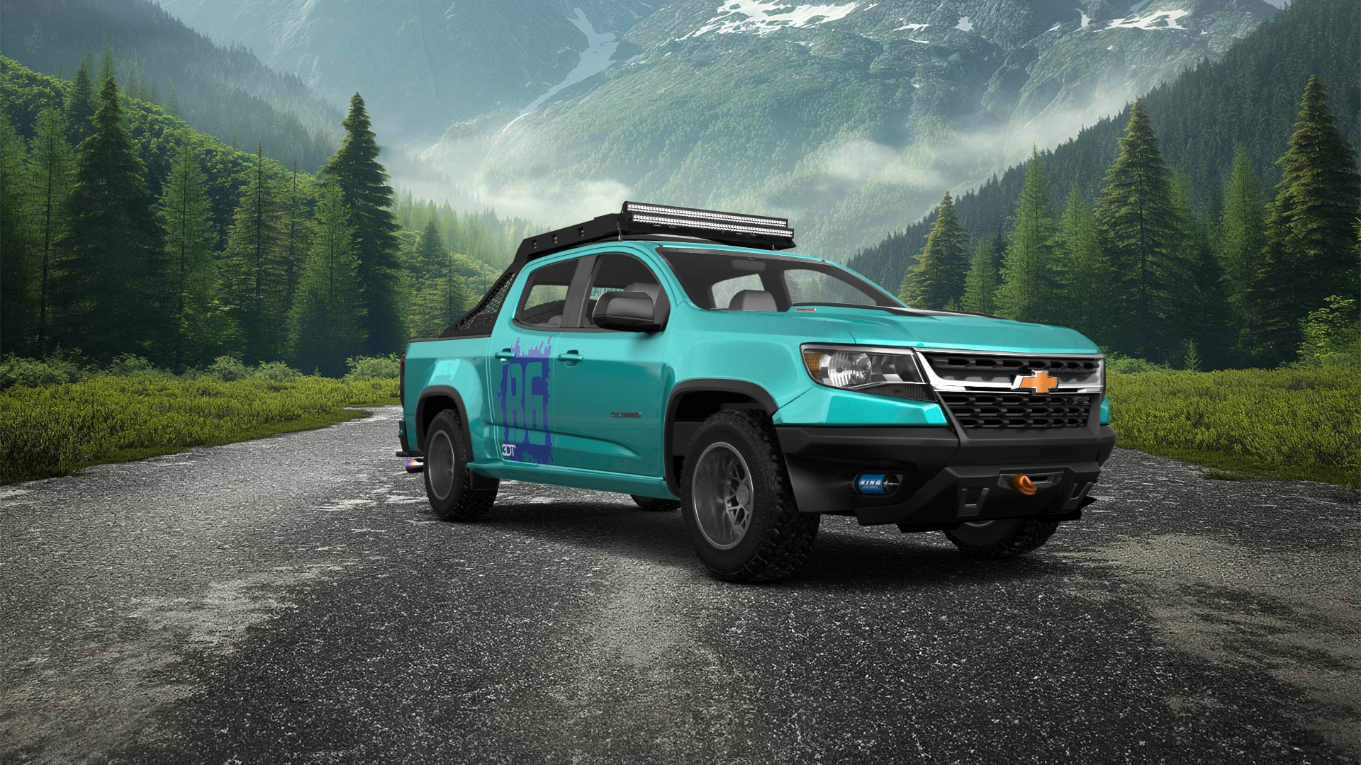 Chevrolet Colorado Crew Cab 4 Door pickup truck 2015