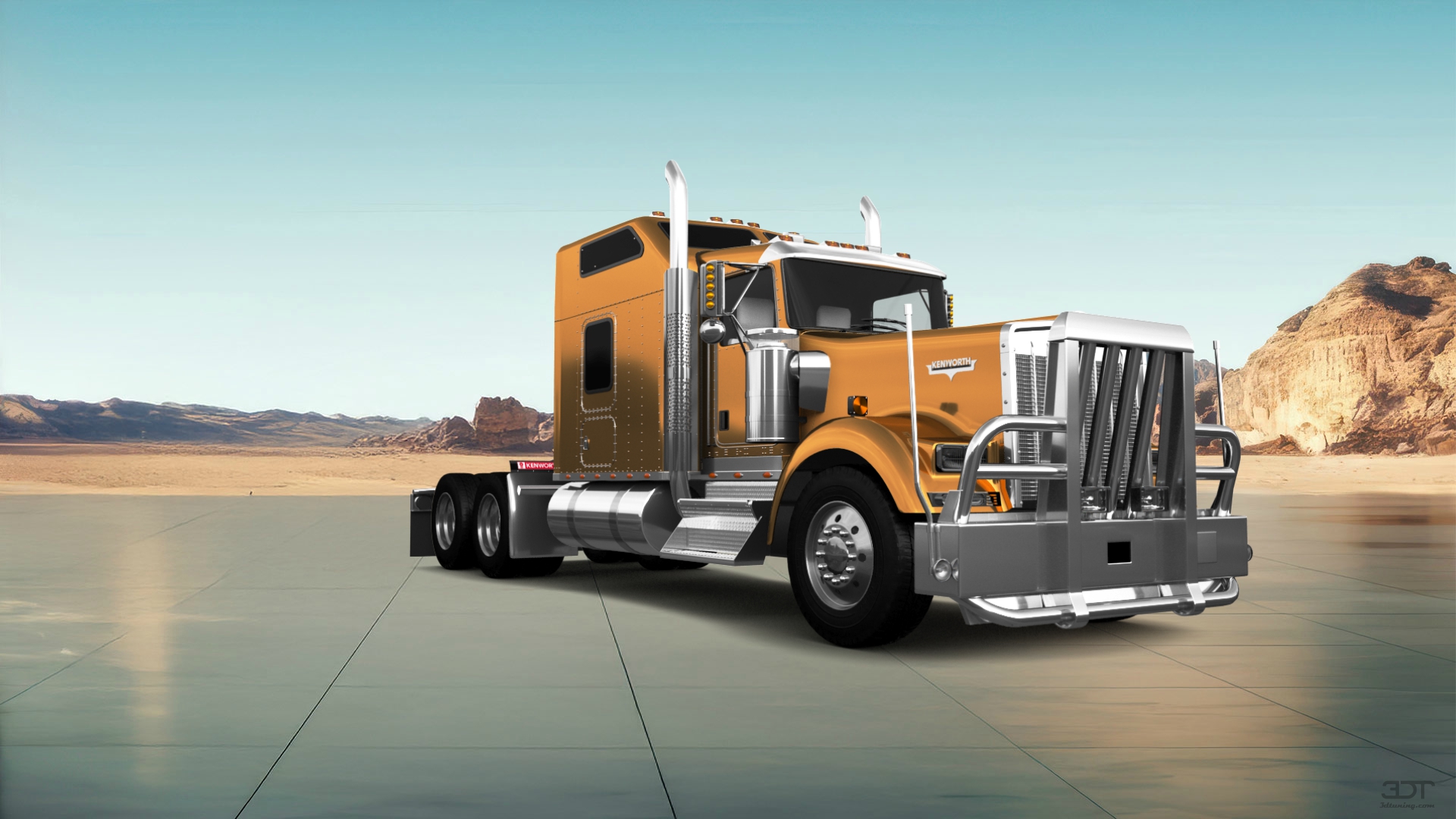 Kenworth W900 Sleeper Cab Truck 2015 tuning