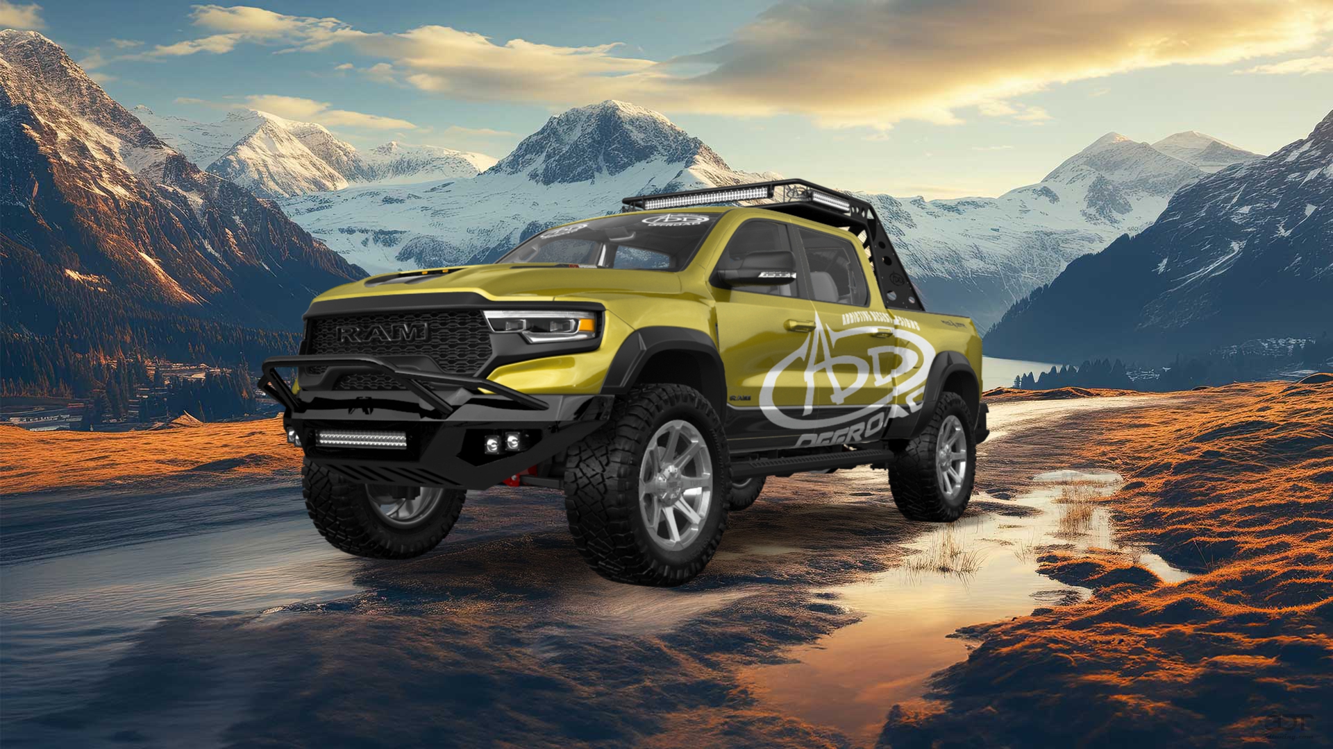 Dodge Ram 1500 TRX 4 Door pickup truck 2021 tuning