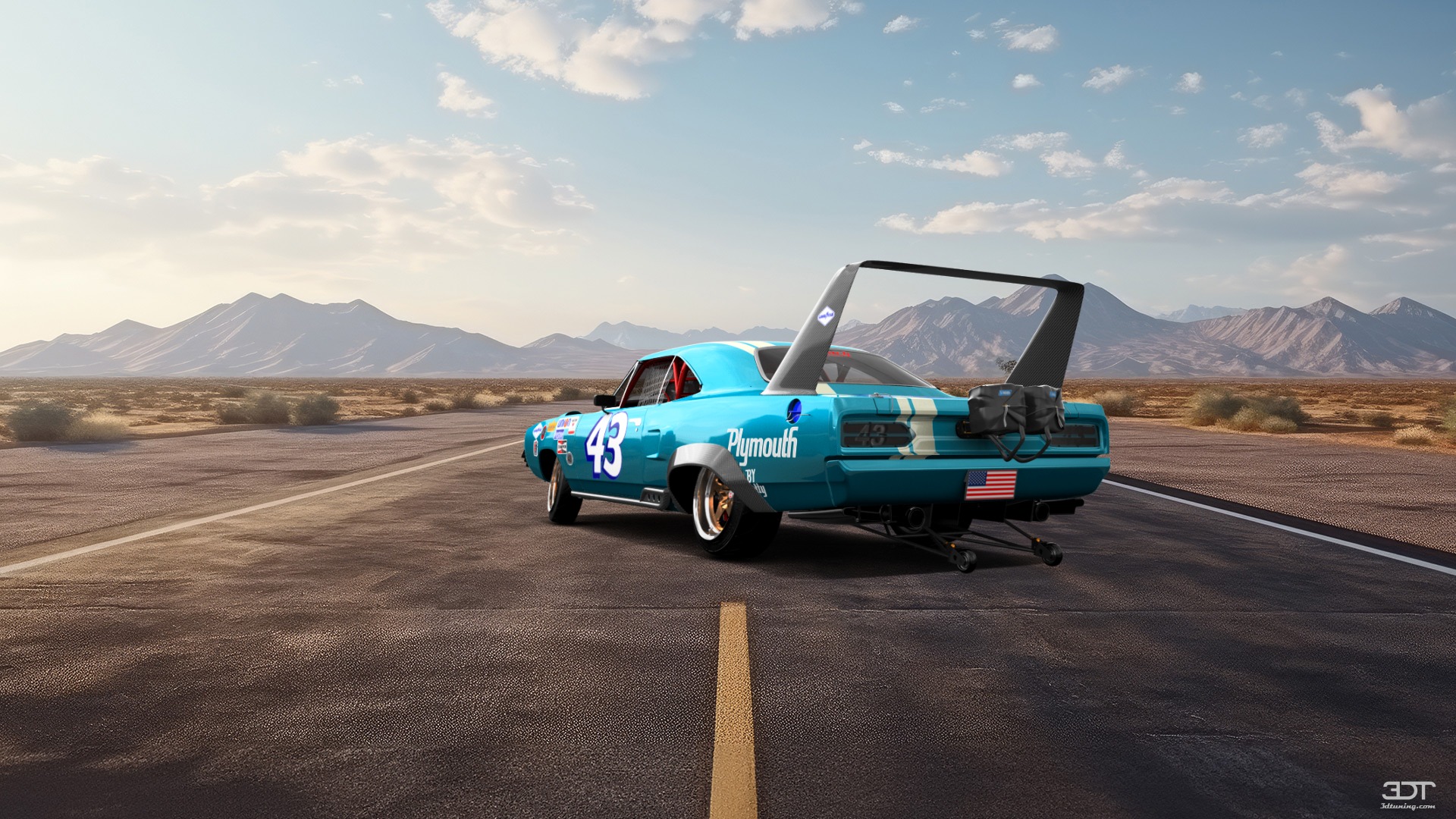 Tuning Plymouth Superbird 2 Door Coupe 1970