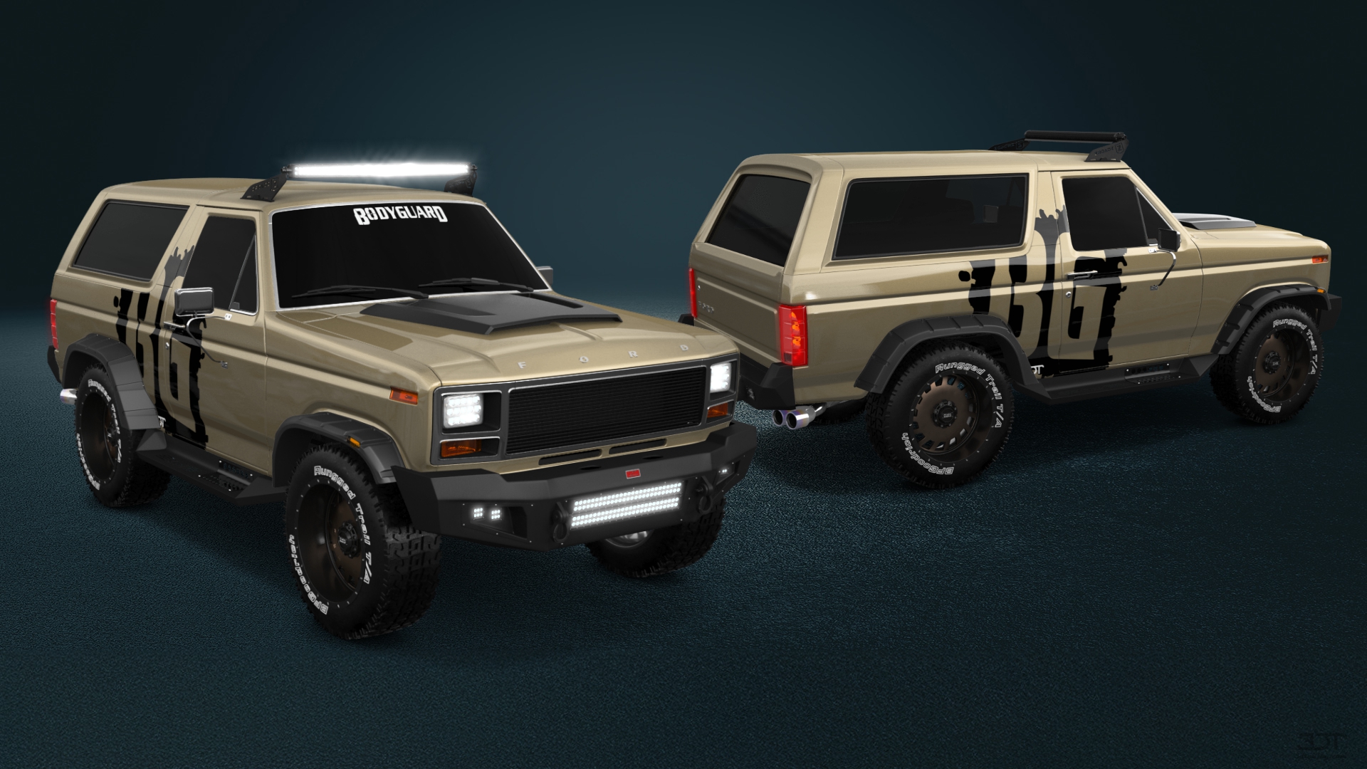 Ford Bronco 3 Door SUV 1980