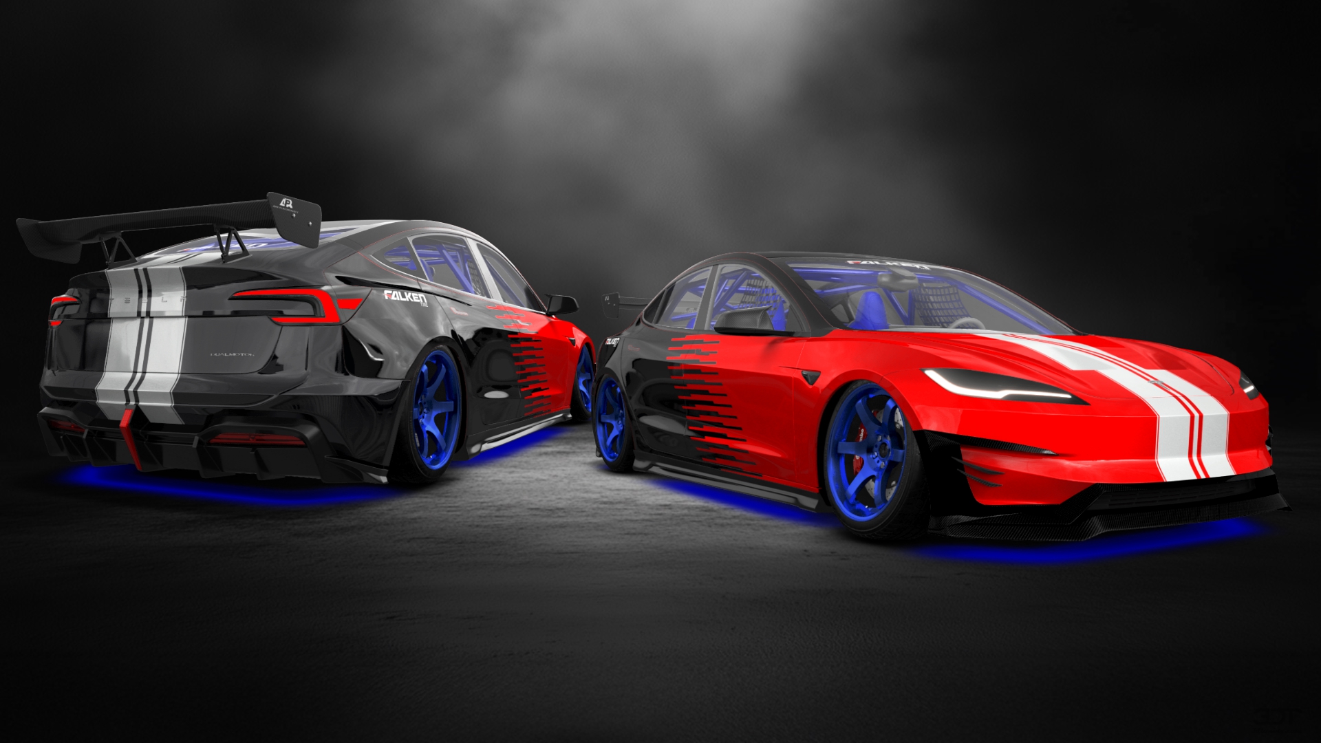 Tesla Model 3 4 Door Saloon 2023 tuning