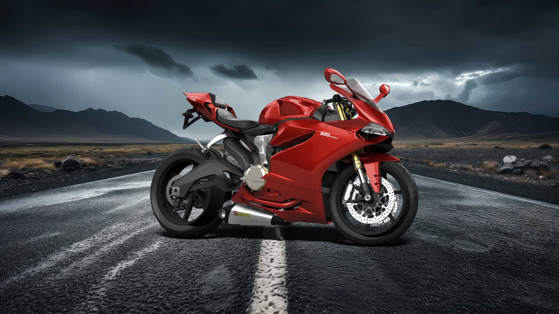 Ducati 899 Panigale Sport Bike 2015 tuning