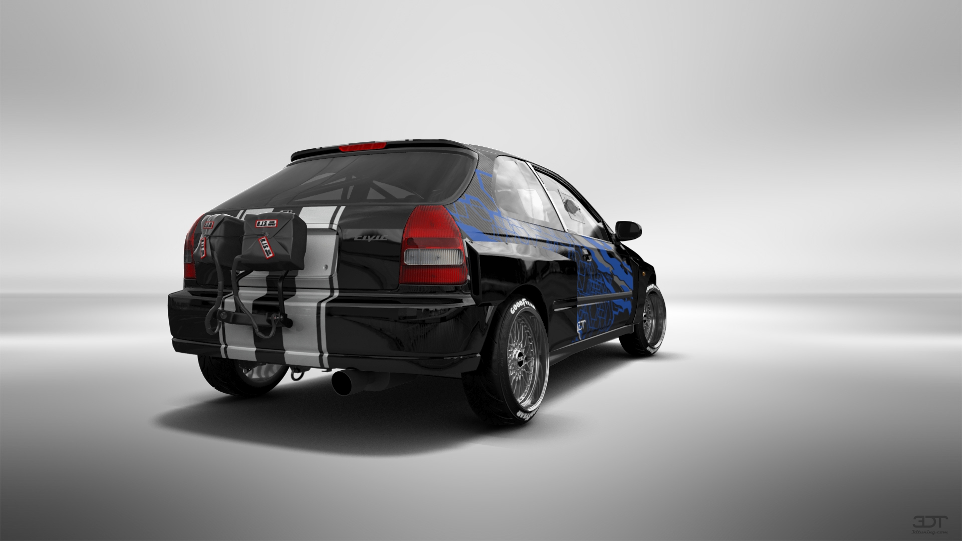 Honda Civic 3 Door Hatchback 1997 tuning