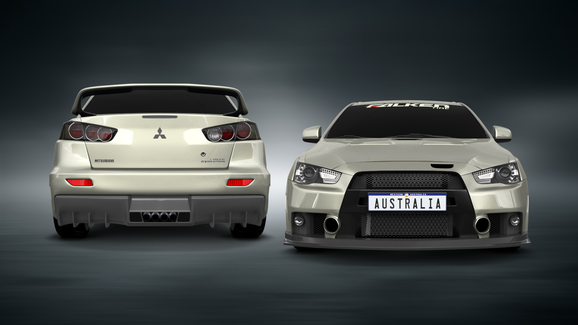 Mitsubishi Lancer Evolution X Sedan 2008