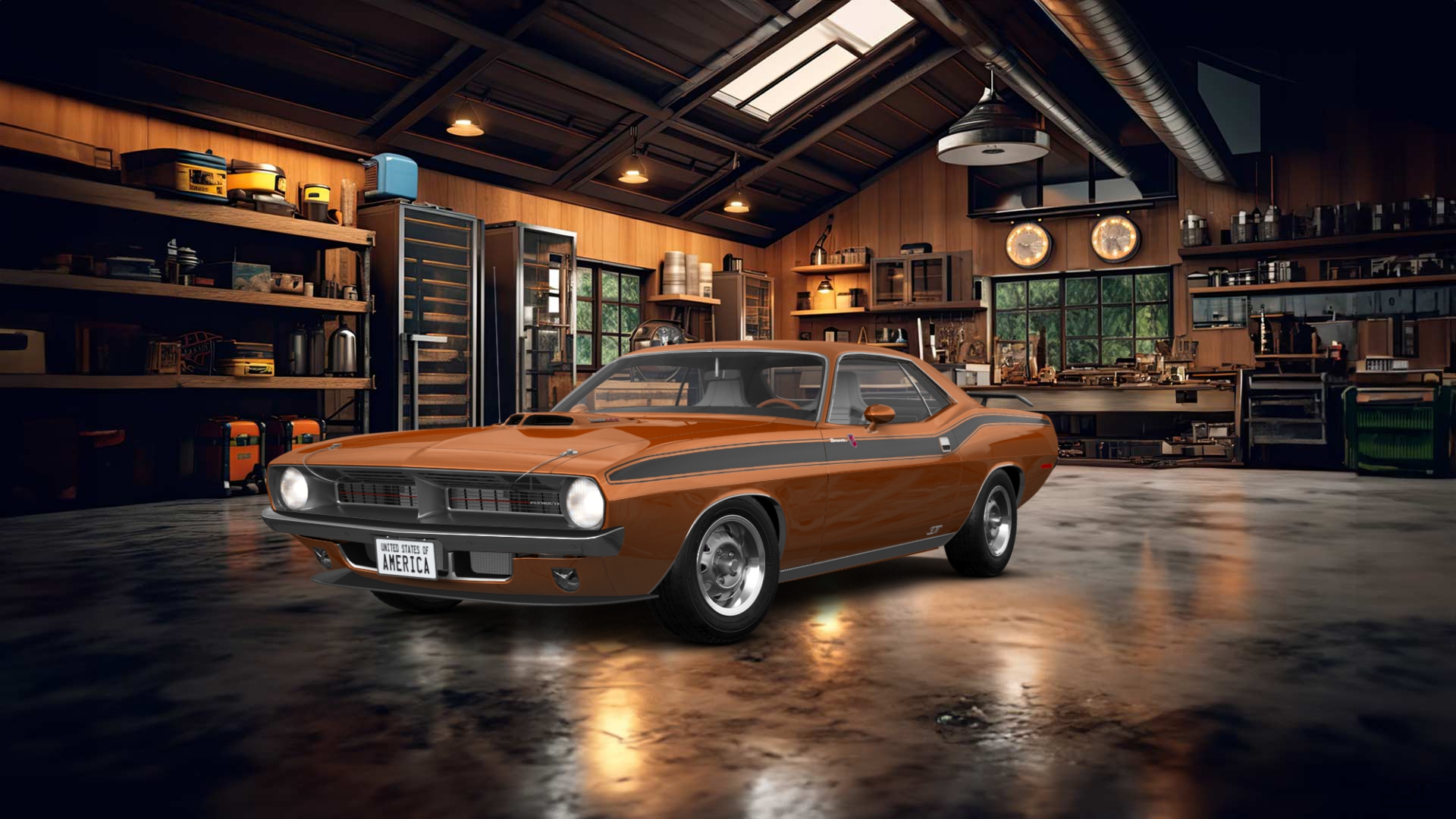 Plymouth Barracuda 2 Door Hardtop 1970 tuning