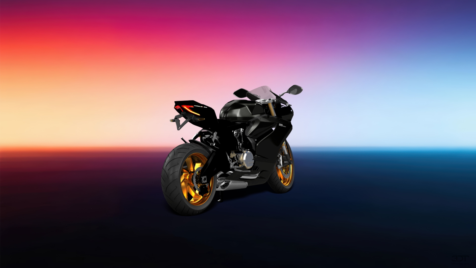 Ducati 899 Panigale Sport Bike 2015 Images