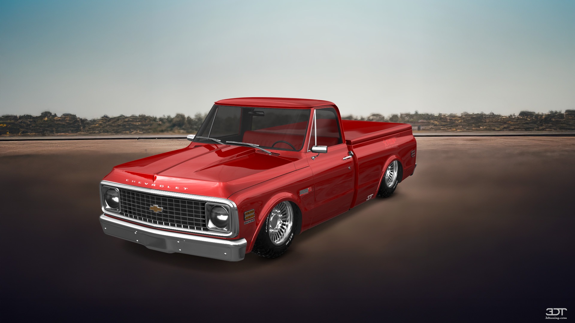 Chevrolet C-10 Cheyenne 2 Door pickup truck 1972 tuning