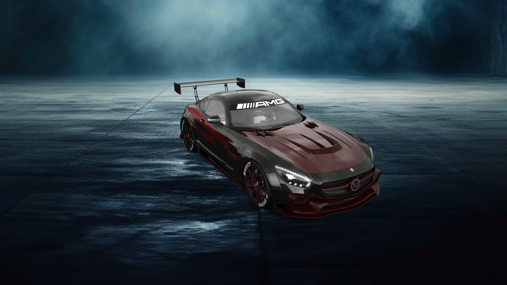 Mercedes AMG GT 2 door fastback coupe 2016