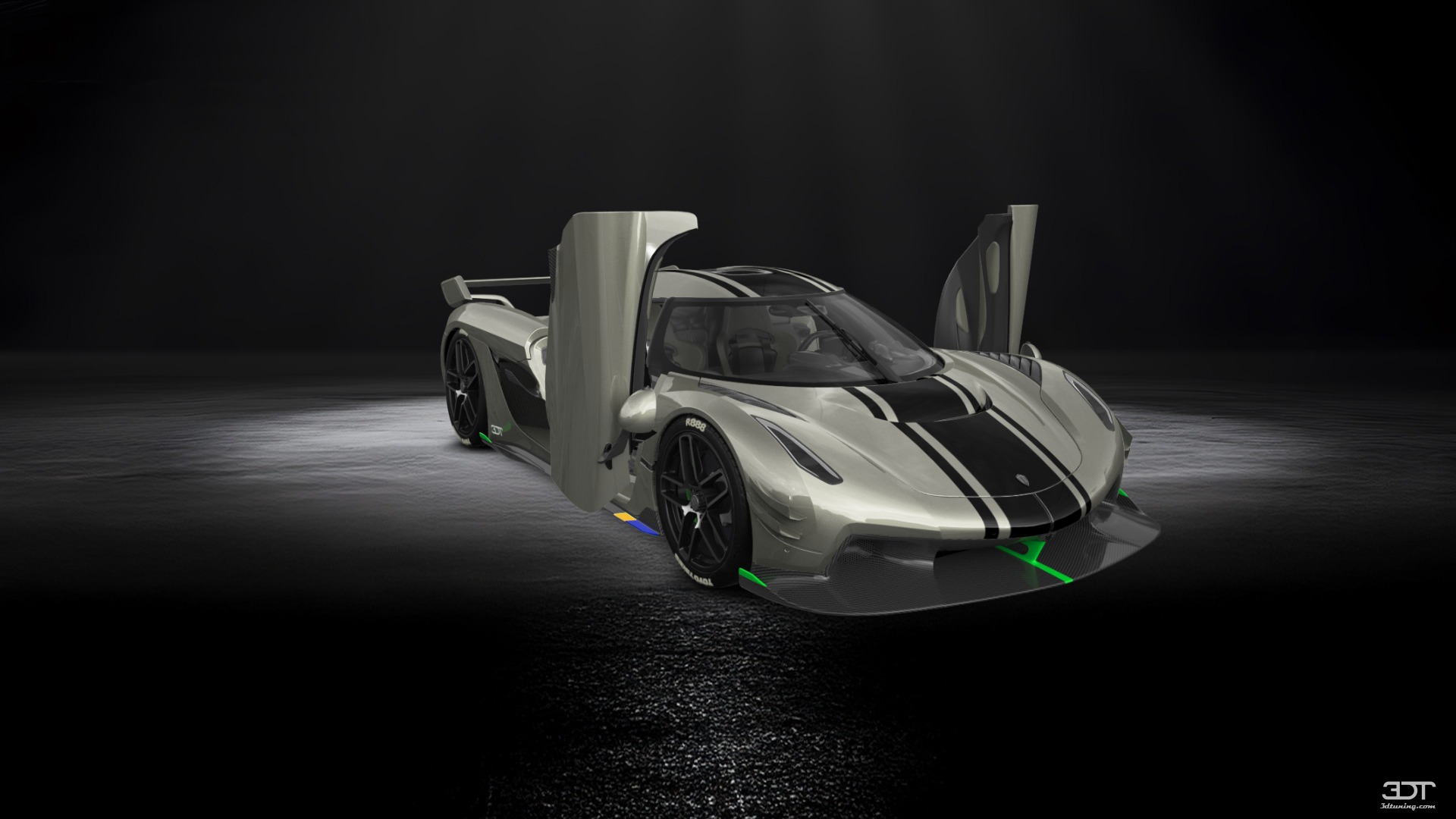 Koenigsegg Jesko 2 door targa top 2020 tuning
