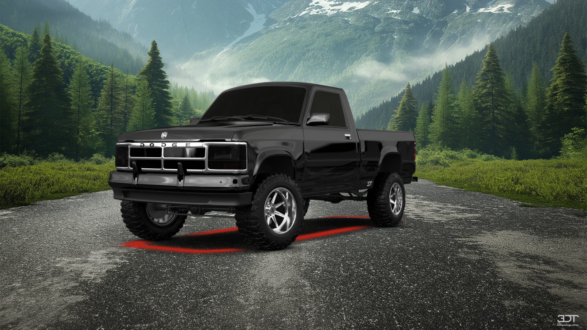 Dodge Dakota Regular Cab 2 Door pickup truck 1987