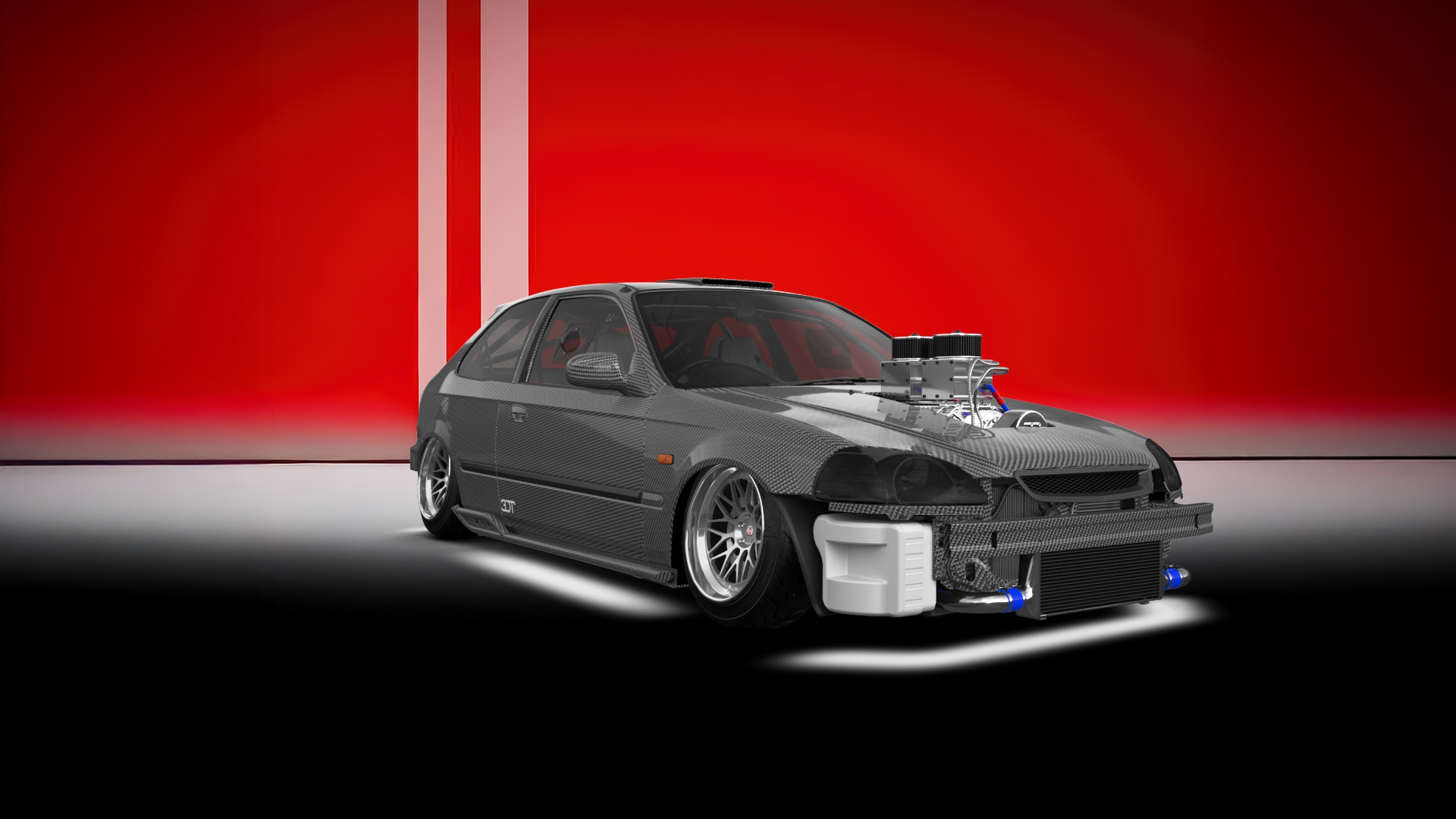 Honda Civic 3 Door Hatchback 1997 tuning