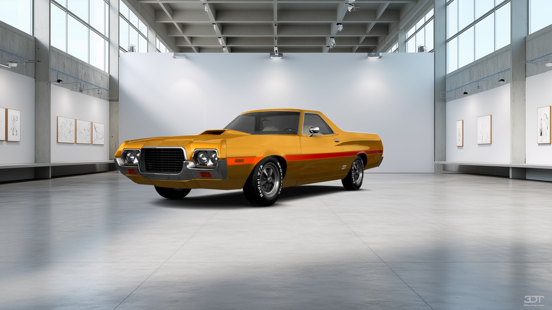 Ford Ranchero 2 Door Coupe 1972 tuning