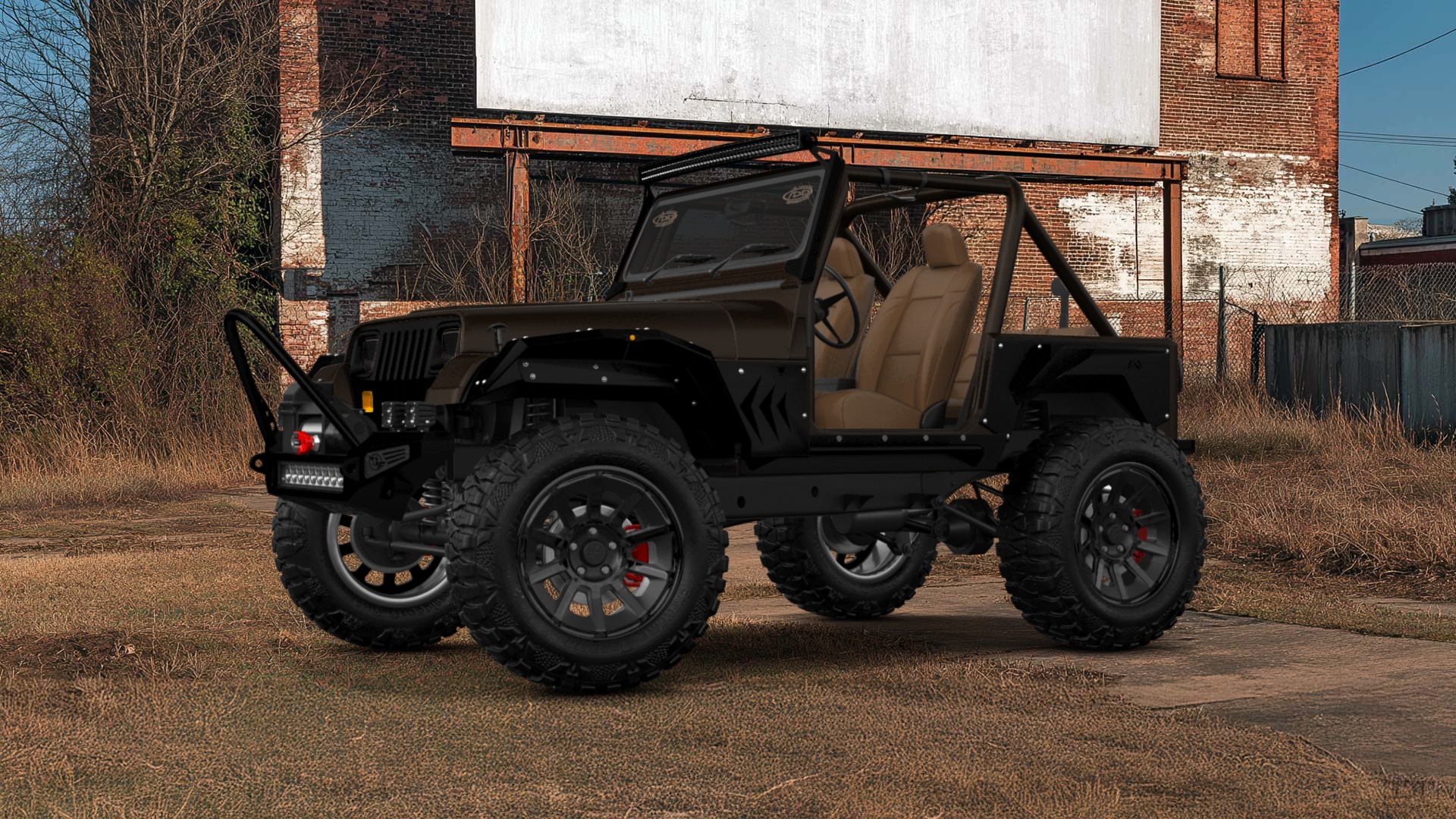 Jeep Wrangler YJ 2 Door SUV 1990 tuning
