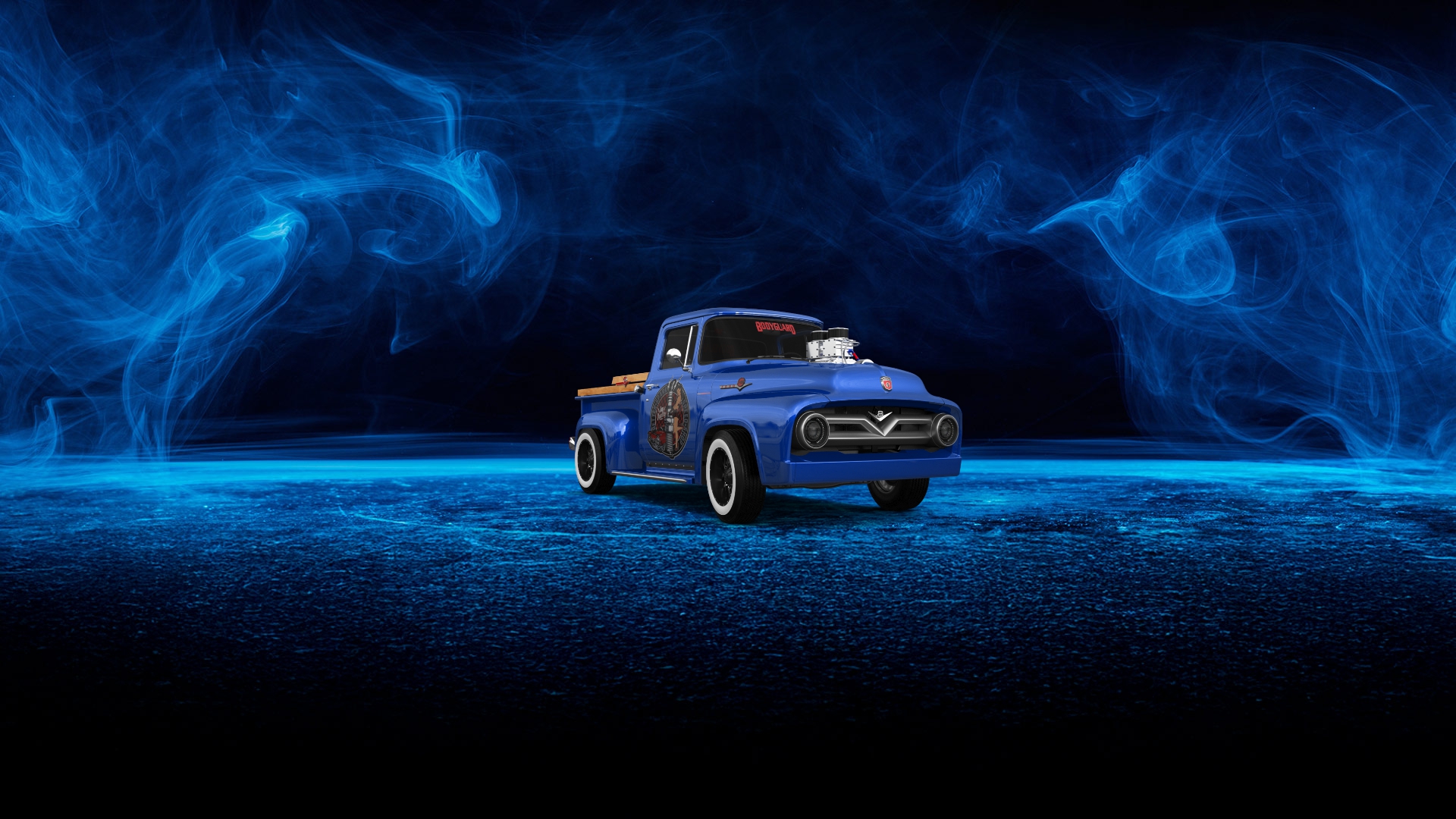 Ford F-100 2 Door truck 1956