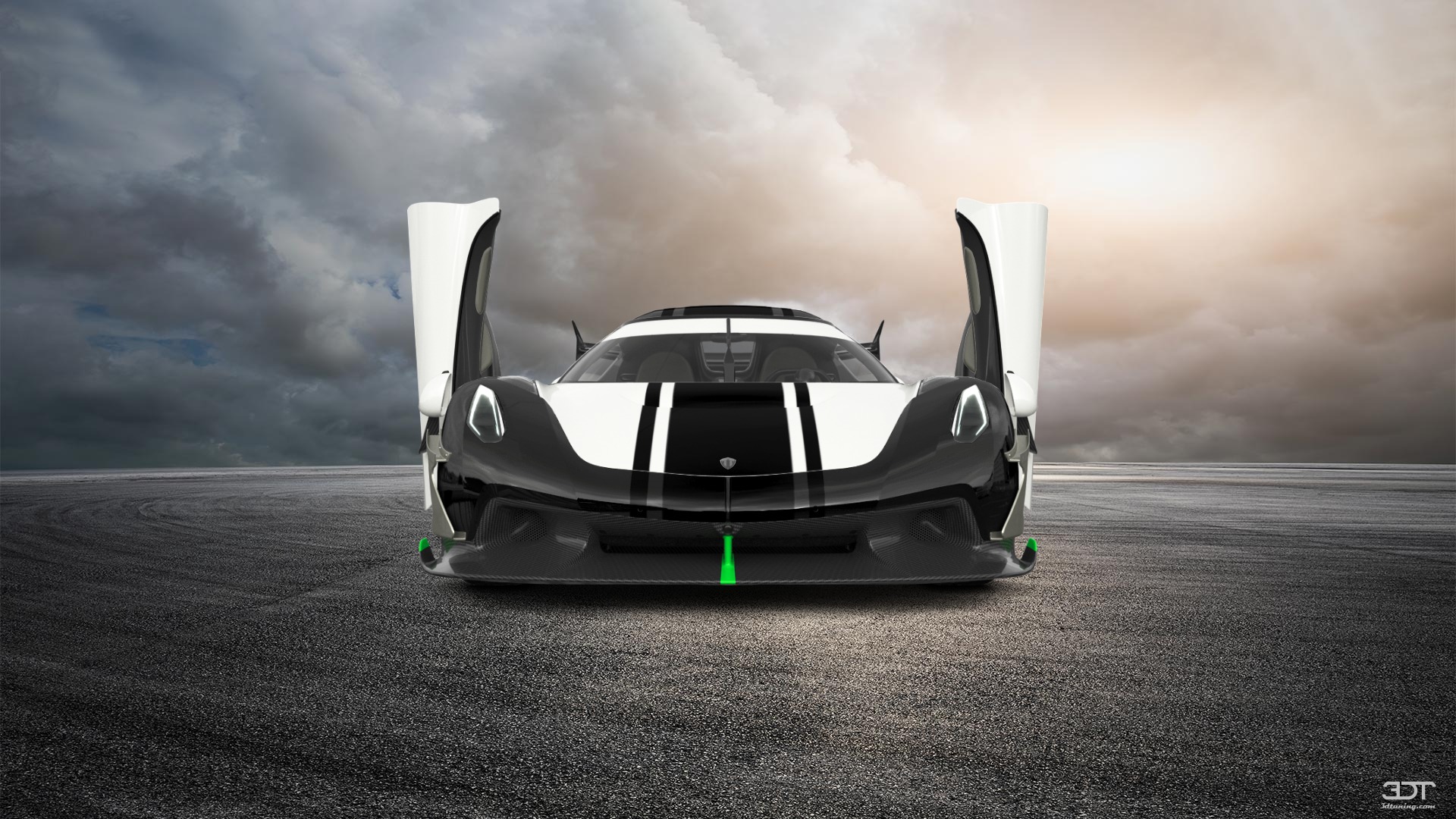 Koenigsegg Jesko 2 door targa top 2020