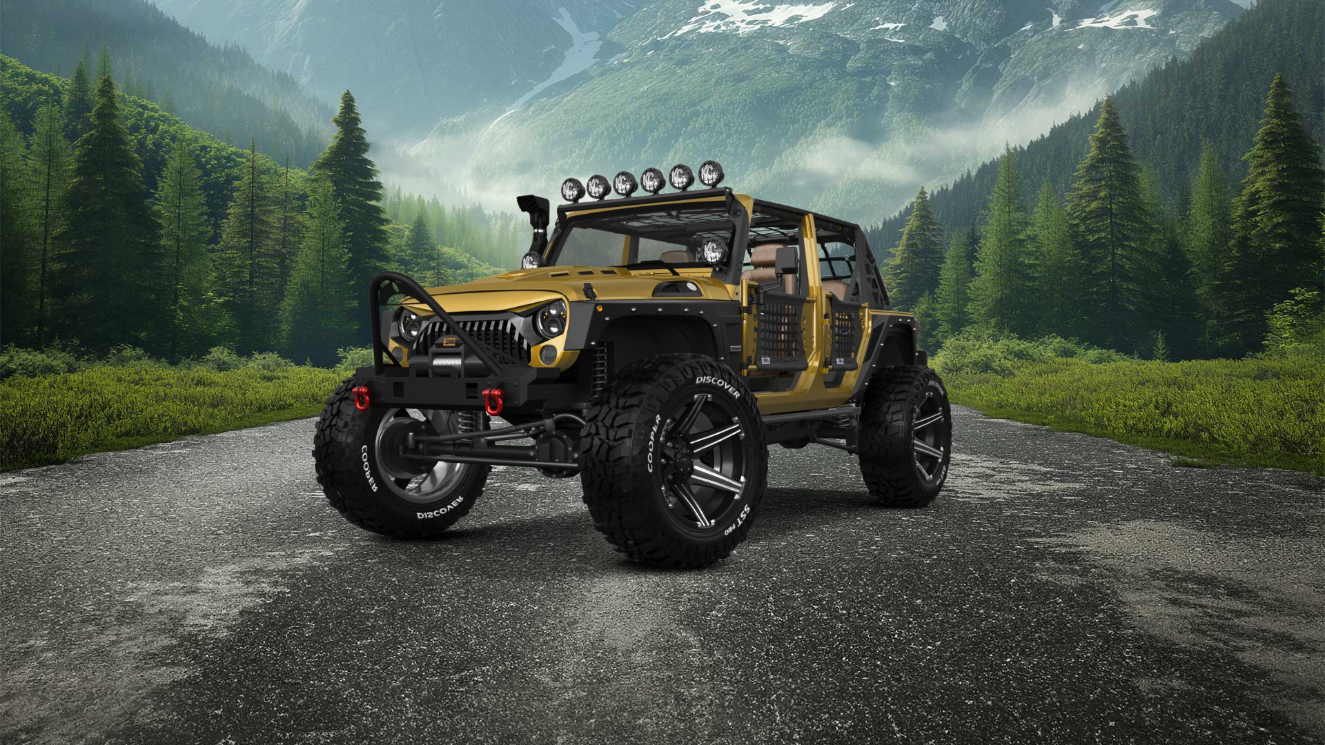 Jeep Wrangler Unlimited JK Rubicon Recon 4 Door SUV 2017