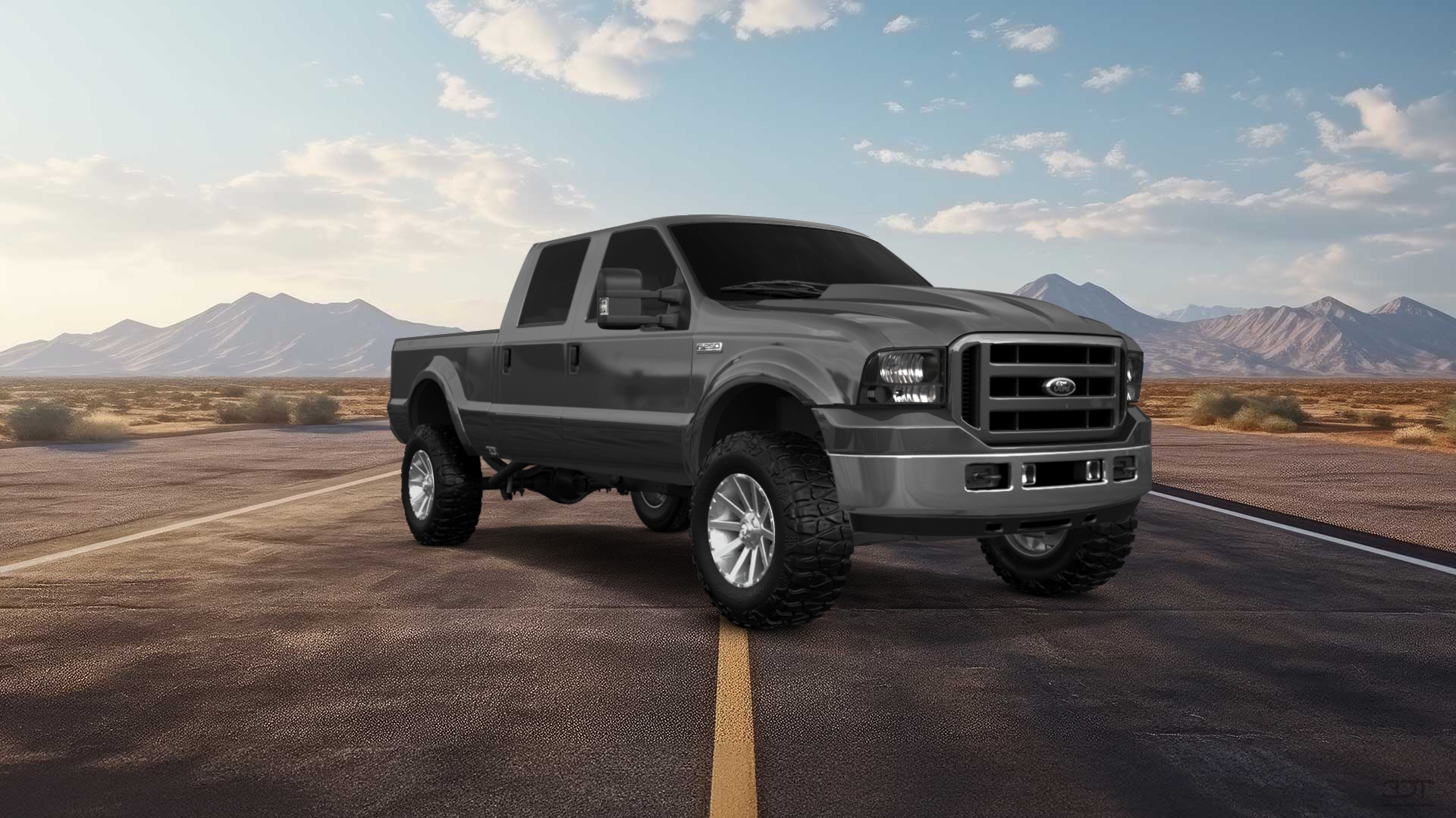 Ford F-250 Crew Cab 4 Door pickup truck 1999