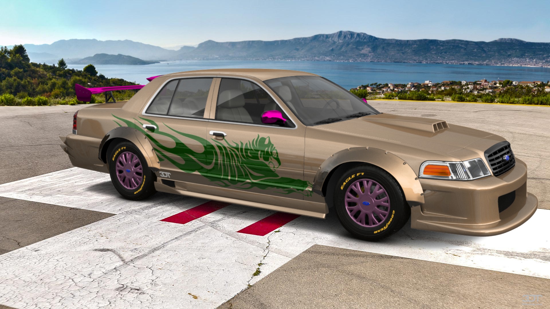 Ford Crown Victoria Sedan 2007 tuning
