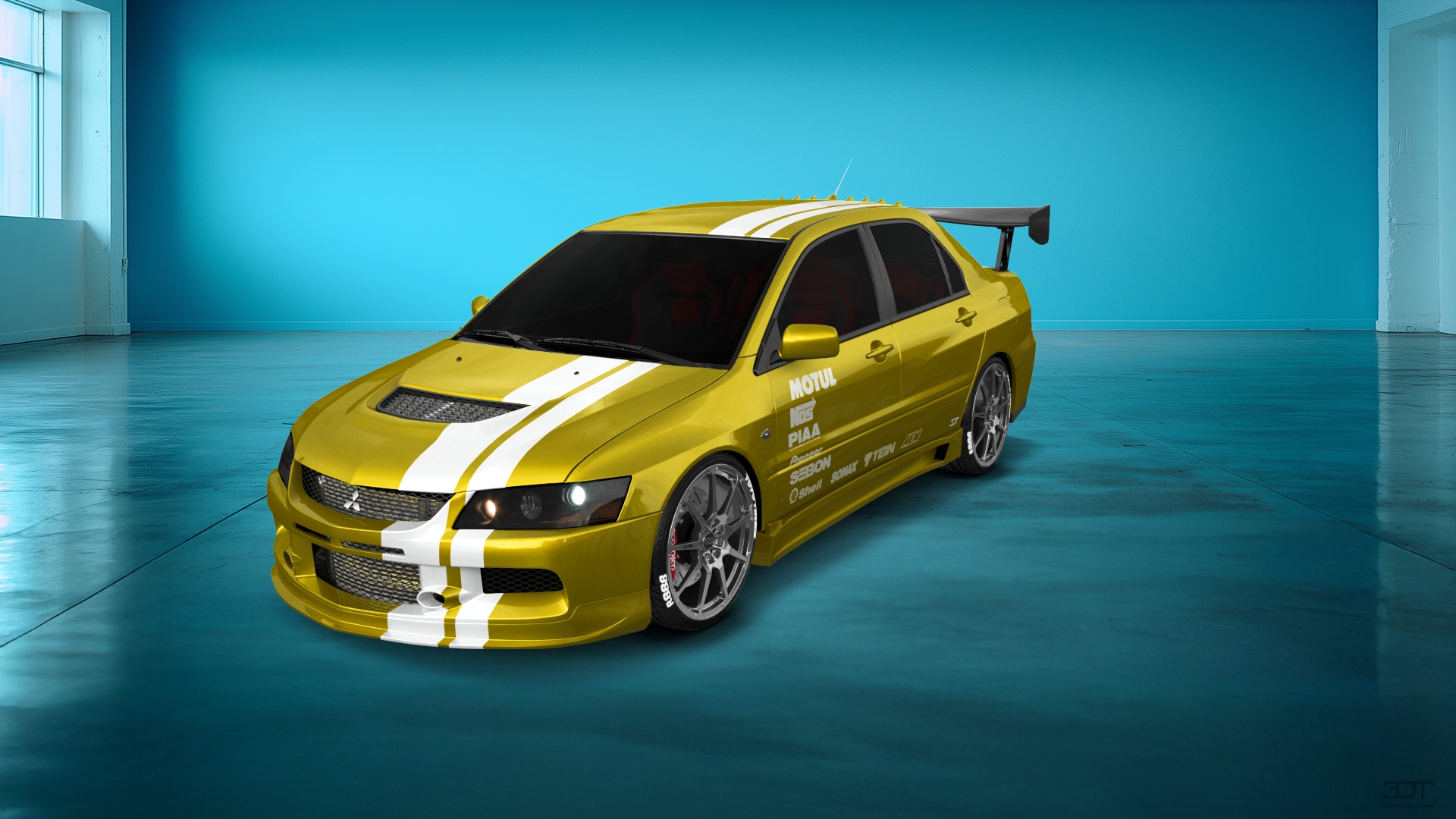 Mitsubishi Lancer Evo IX 4 Door Saloon 2005 tuning
