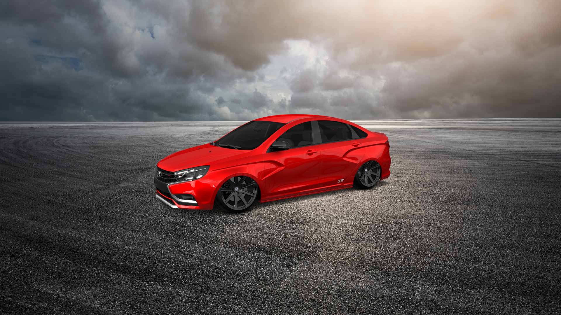 Lada Vesta 4 Door Saloon 2016 tuning