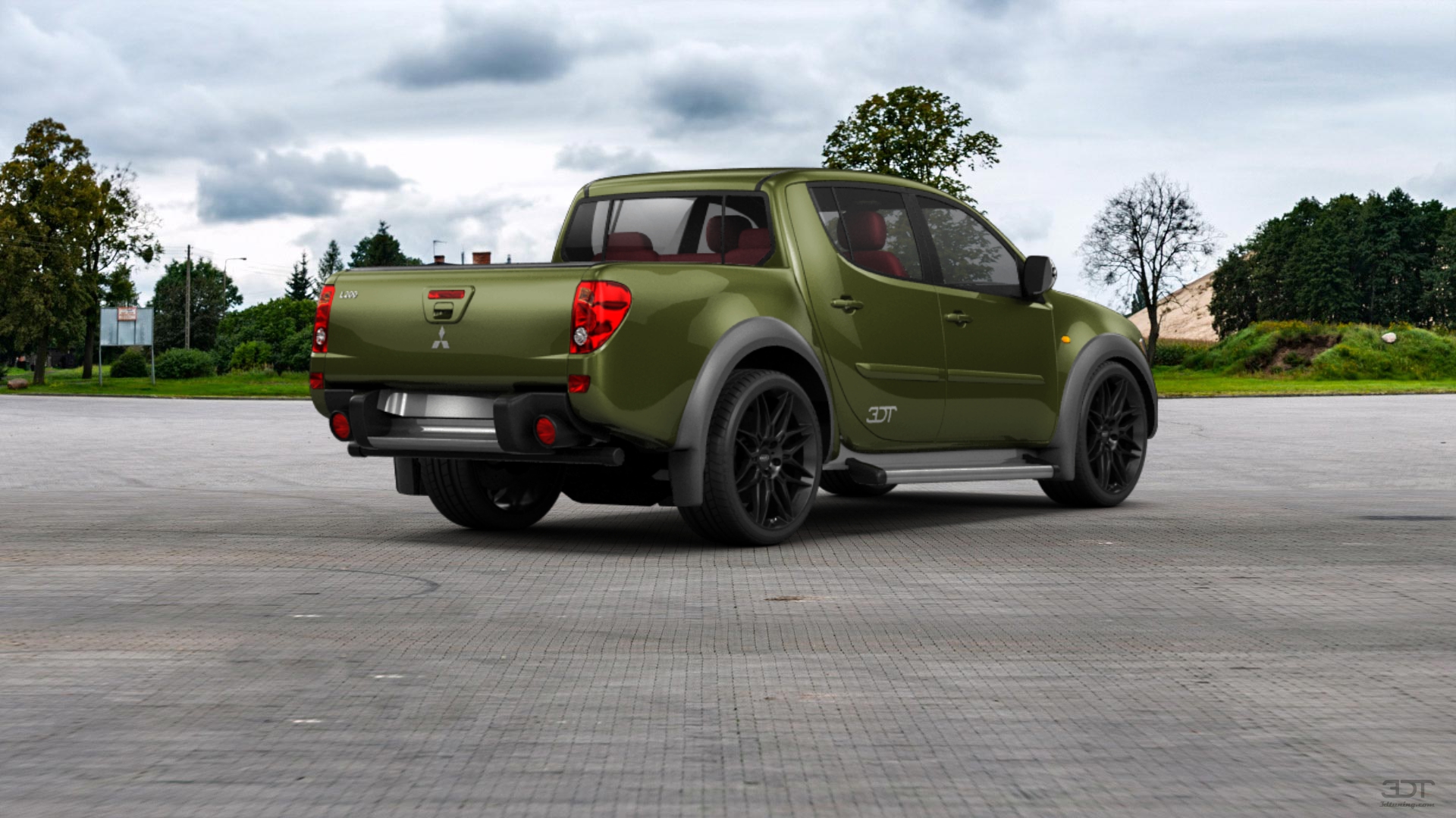 Mitsubishi L200 Double Cab Truck 2007 tuning