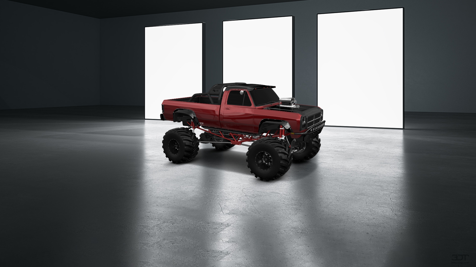 Dodge Ram 2 Door pickup truck 1991 tuning