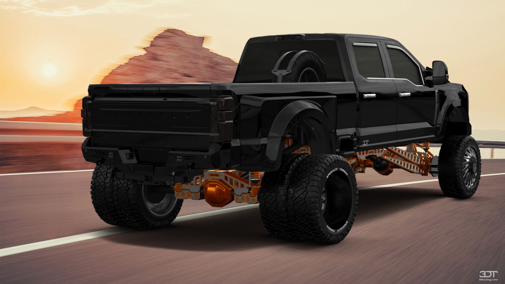 Ford F-350 DRW Crew Cab 4 Door pickup truck 2023 tuning