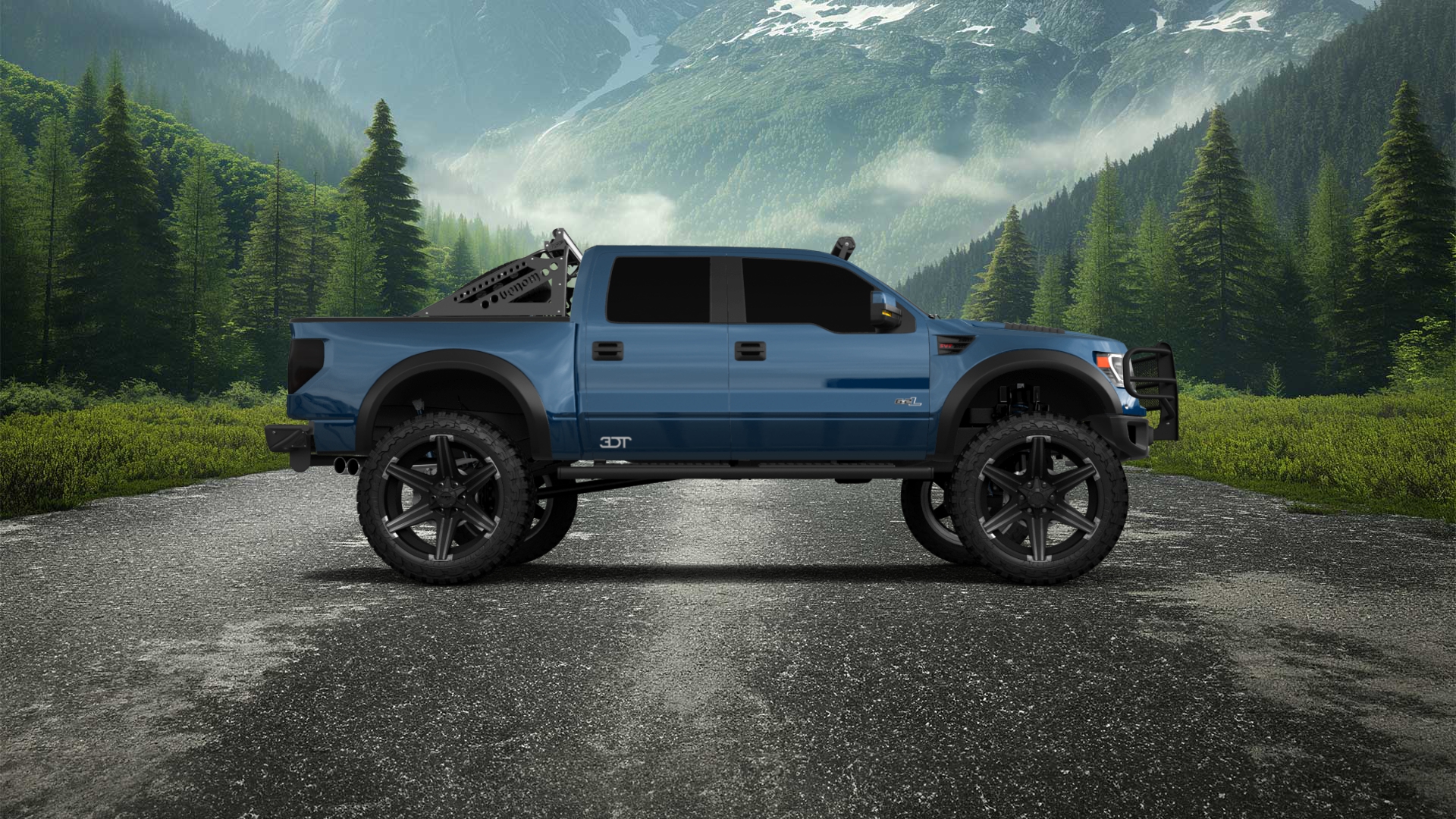 Ford F-150 SVT Raptor 4 Door pickup truck 2013