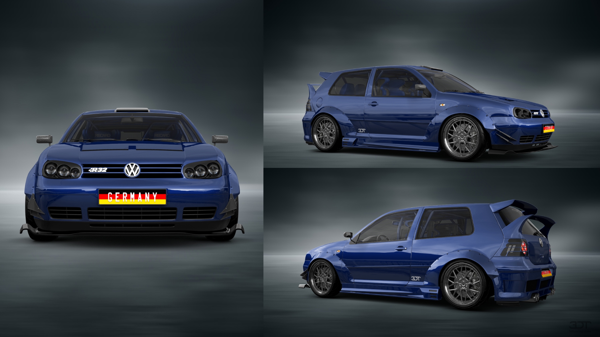 Volkswagen Golf 4 (mk4) 3 Door Hatchback 1997 tuning