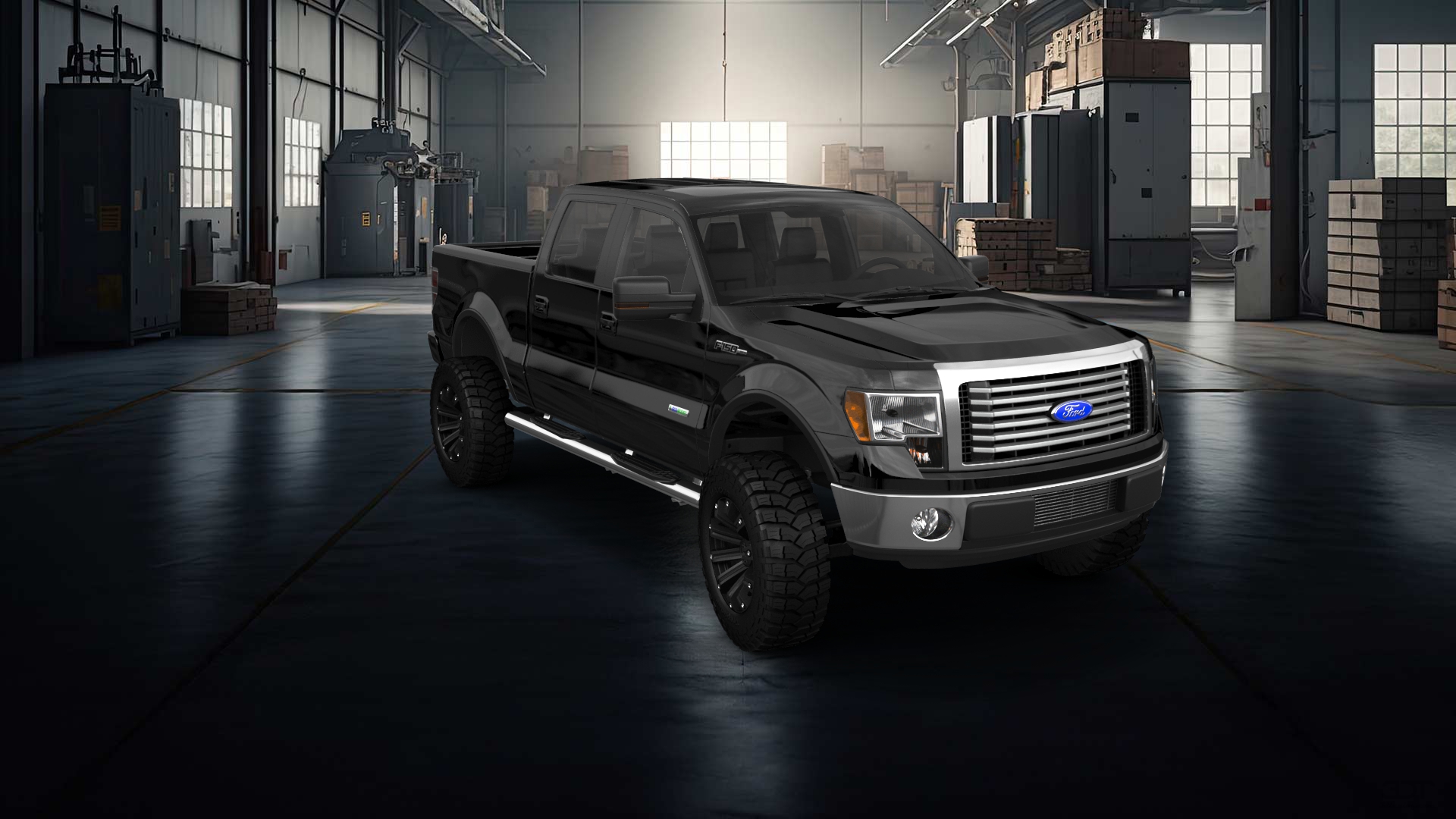 Ford F-150 Crew Cab 4 Door pickup truck 2013