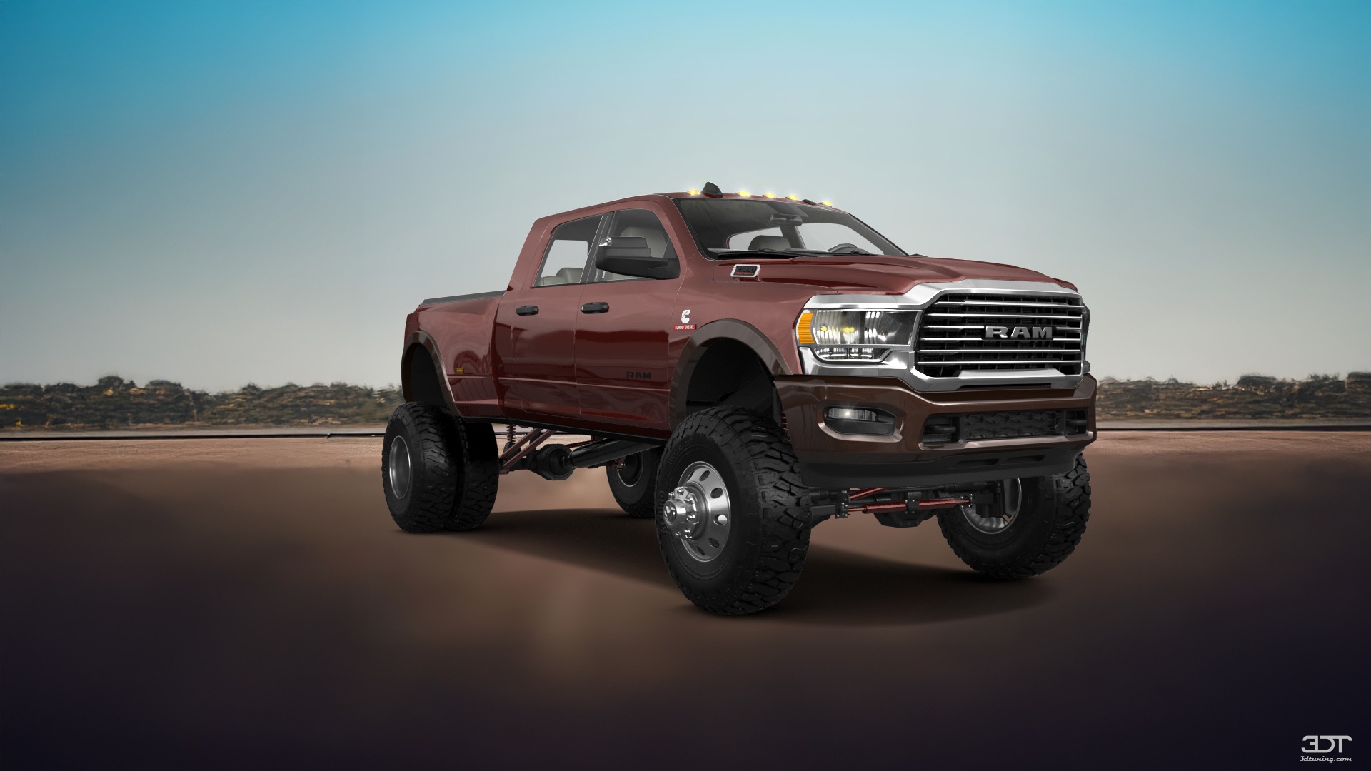 Dodge Ram 3500 4 Door pickup truck 2020 tuning