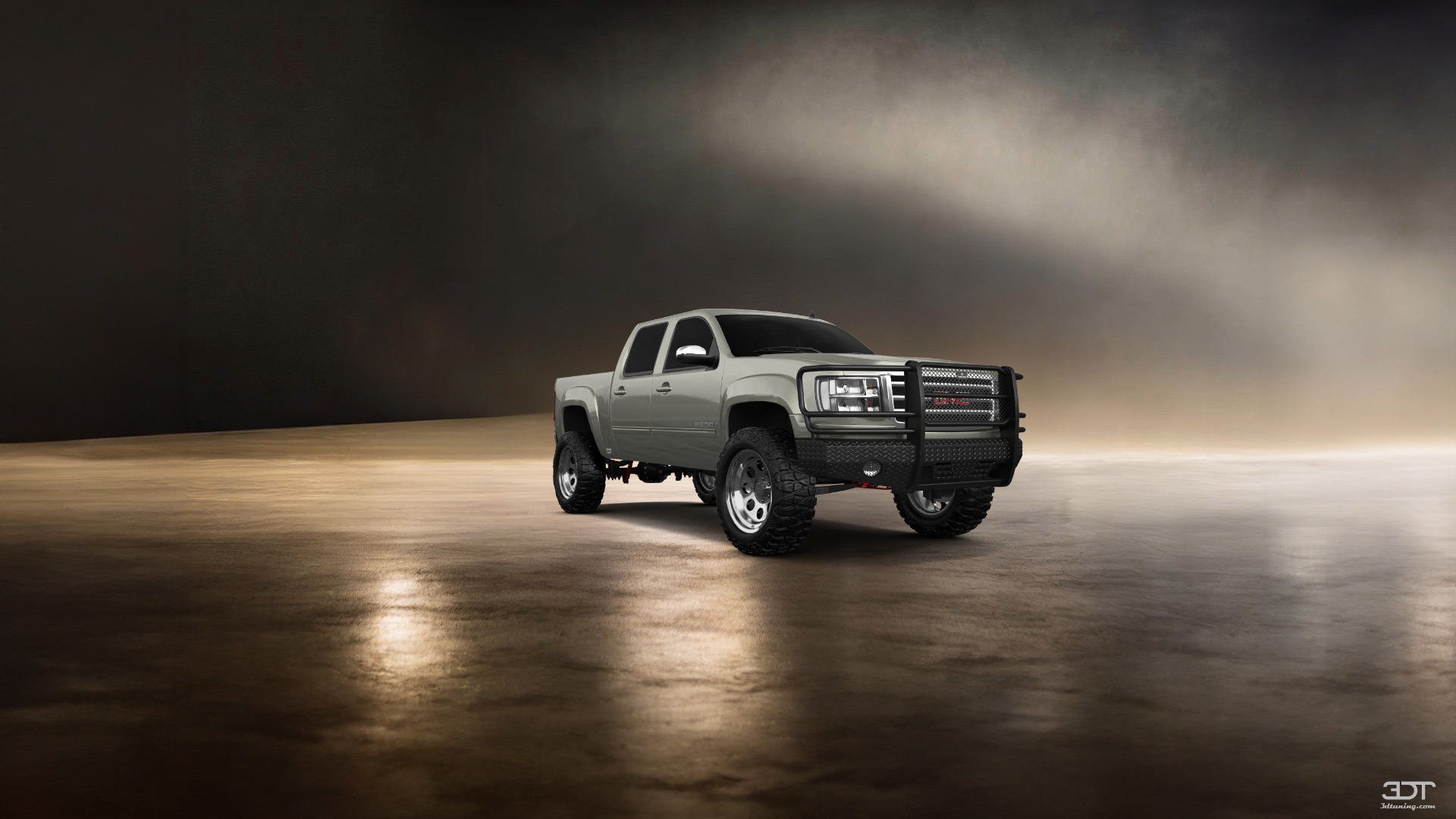 GMC Sierra 1500 Crew Cab 5.8 ft box 4 Door pickup truck 2007 tuning