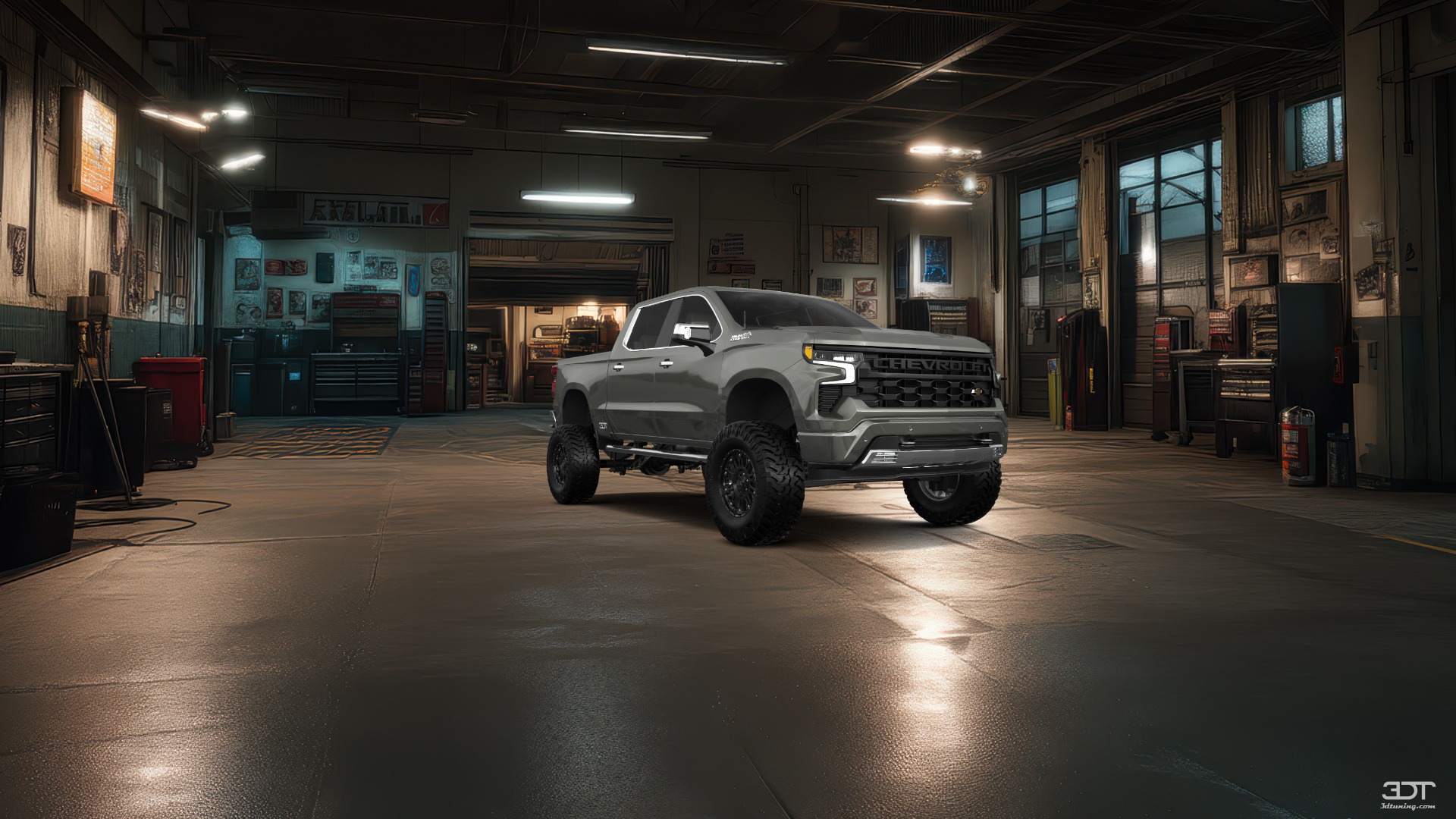 Chevrolet Silverado 1500 Crew Cab 5.8 ft box 4 Door pickup truck 2023 tuning