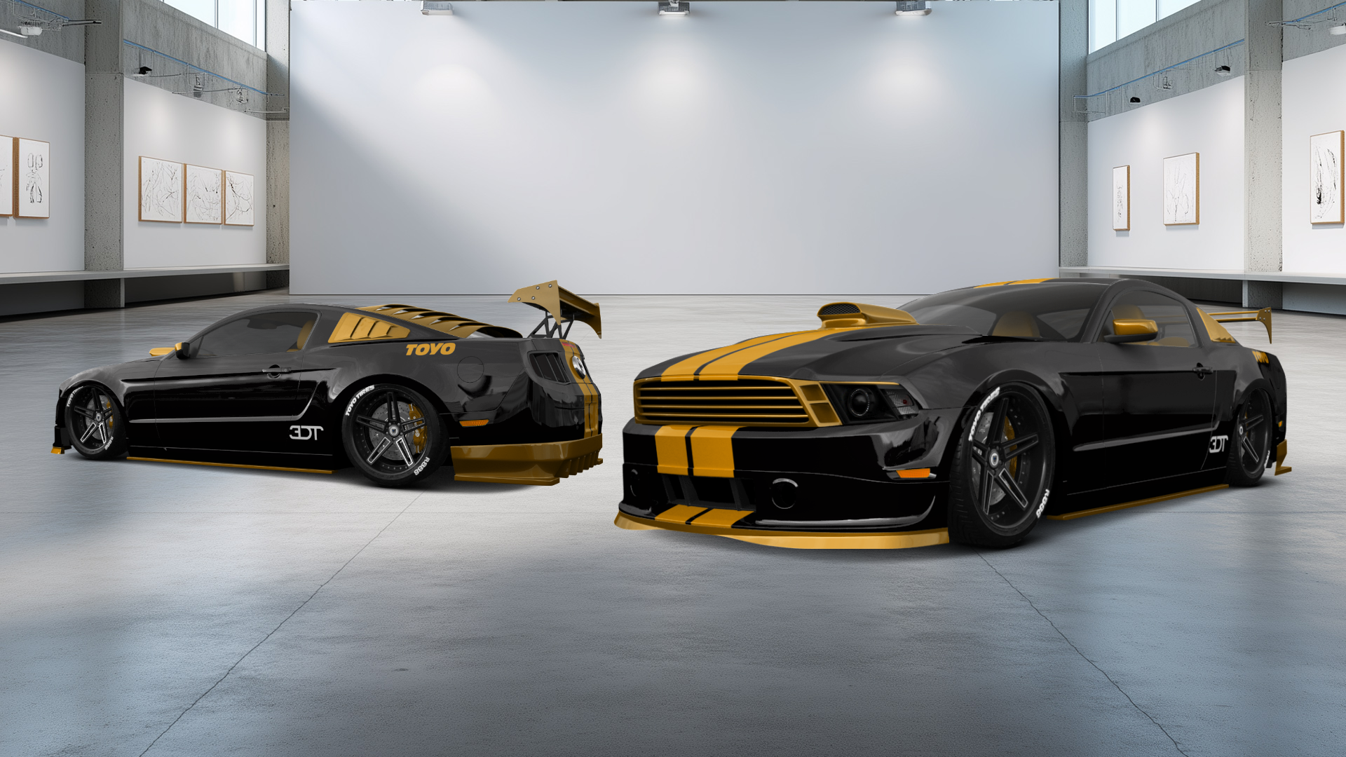 Ford Mustang 2 Door Coupe 2010 tuning