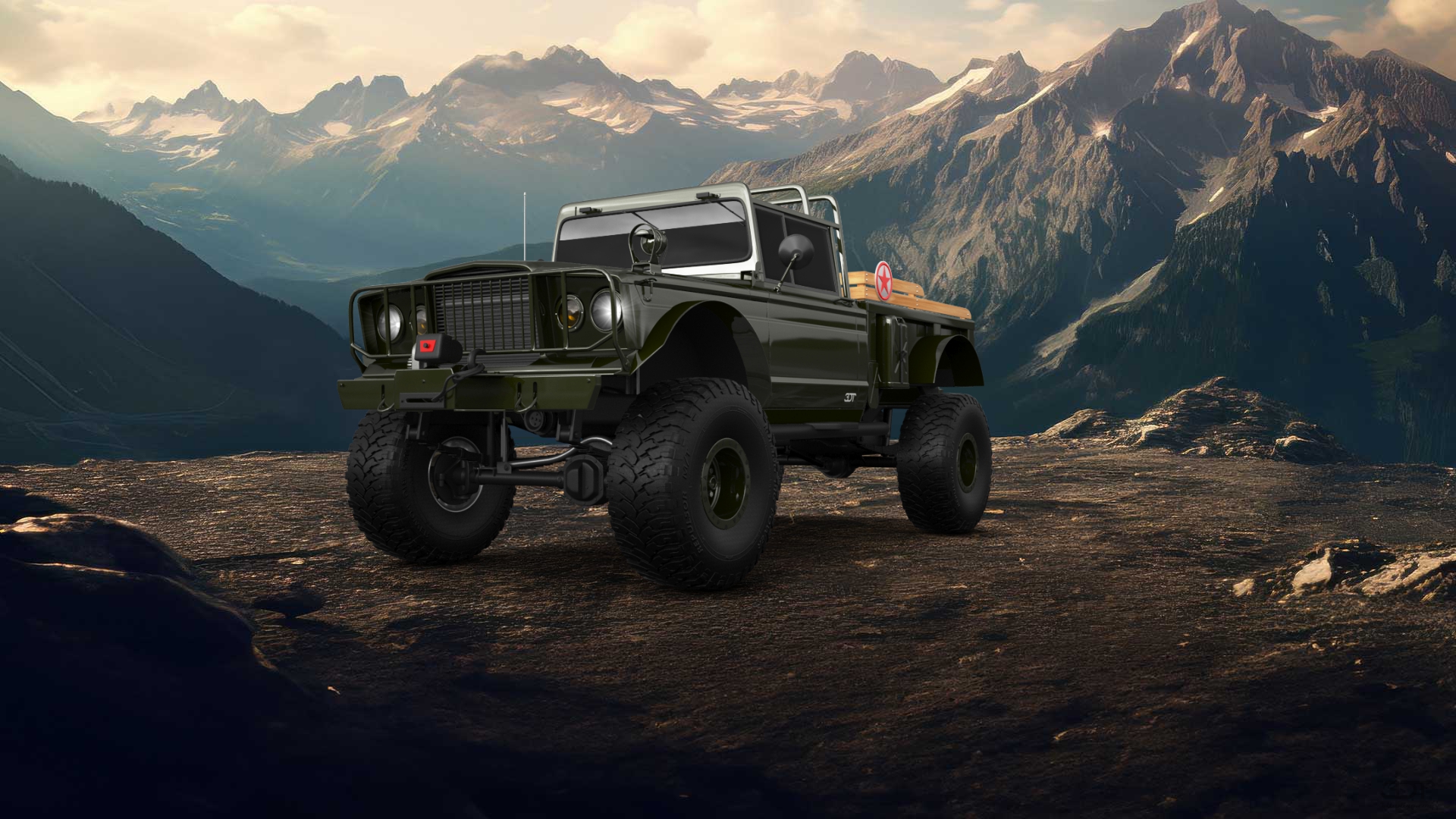 Jeep Kaiser M715 2 Door pickup truck 1968